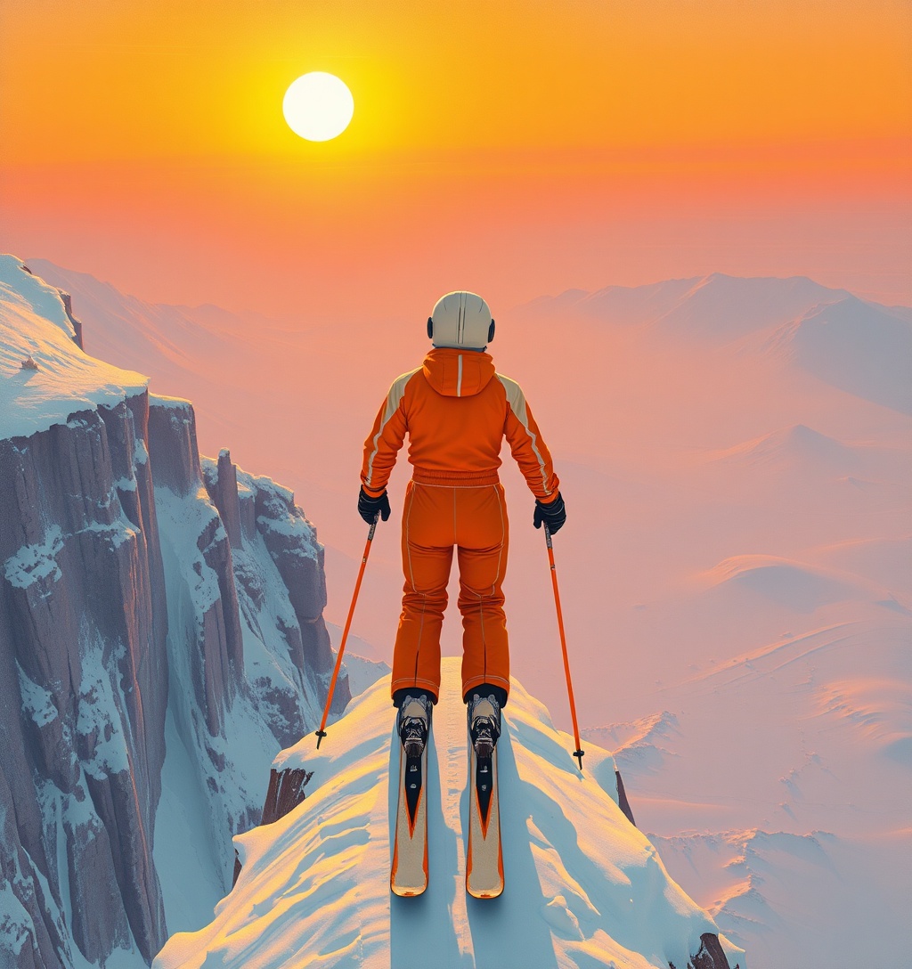 Illustrazione generata per il pezzo: Sport invernali: finisce l'era di Flavio Roda, presidente della Federazione Italiana