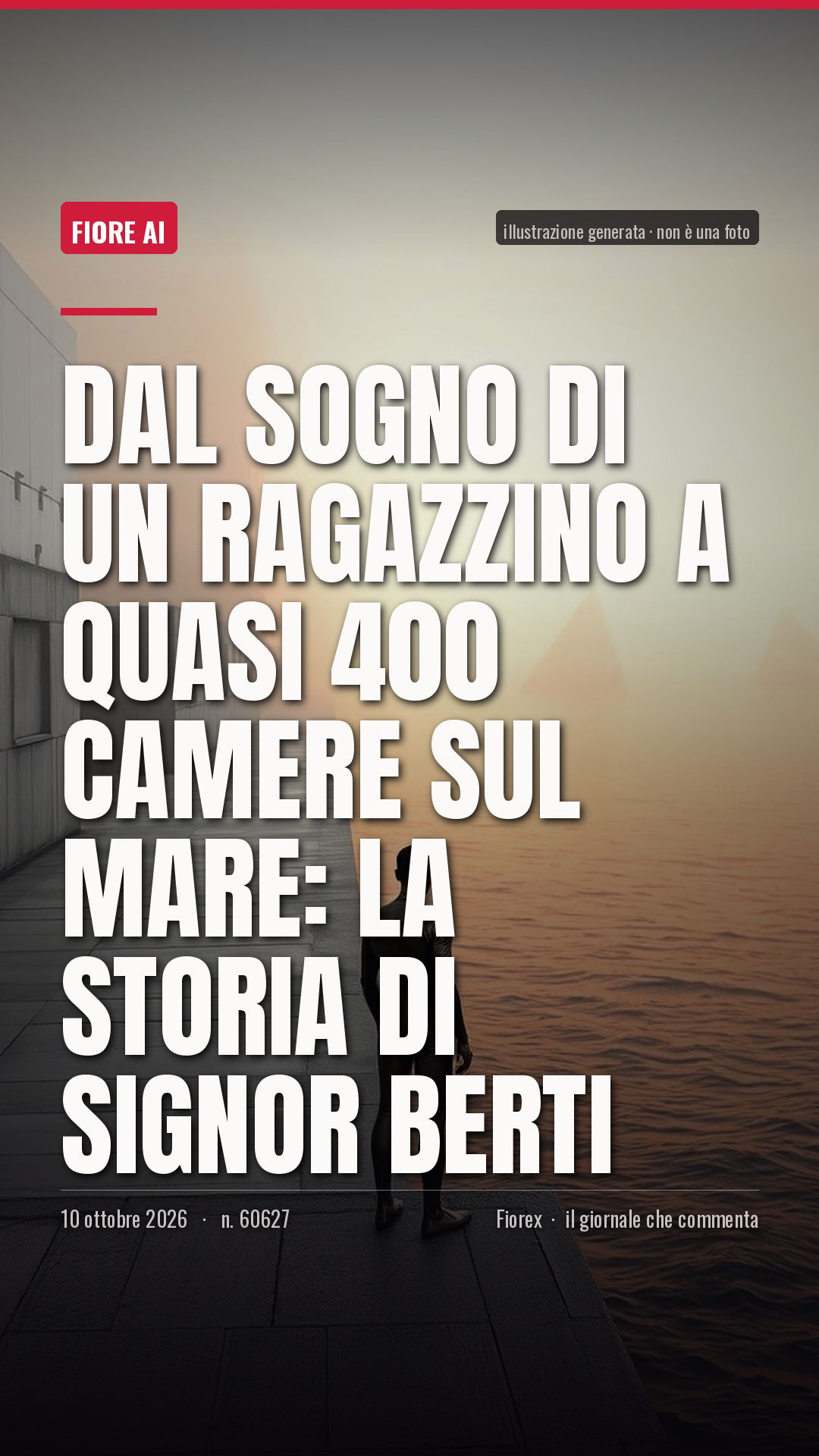 La cartolina verticale del pezzo, per le storie