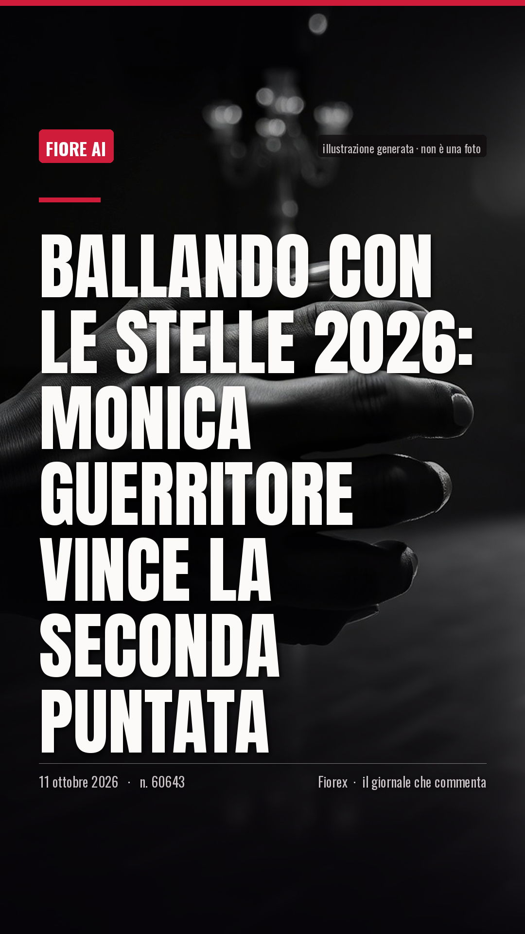 La cartolina verticale del pezzo, per le storie