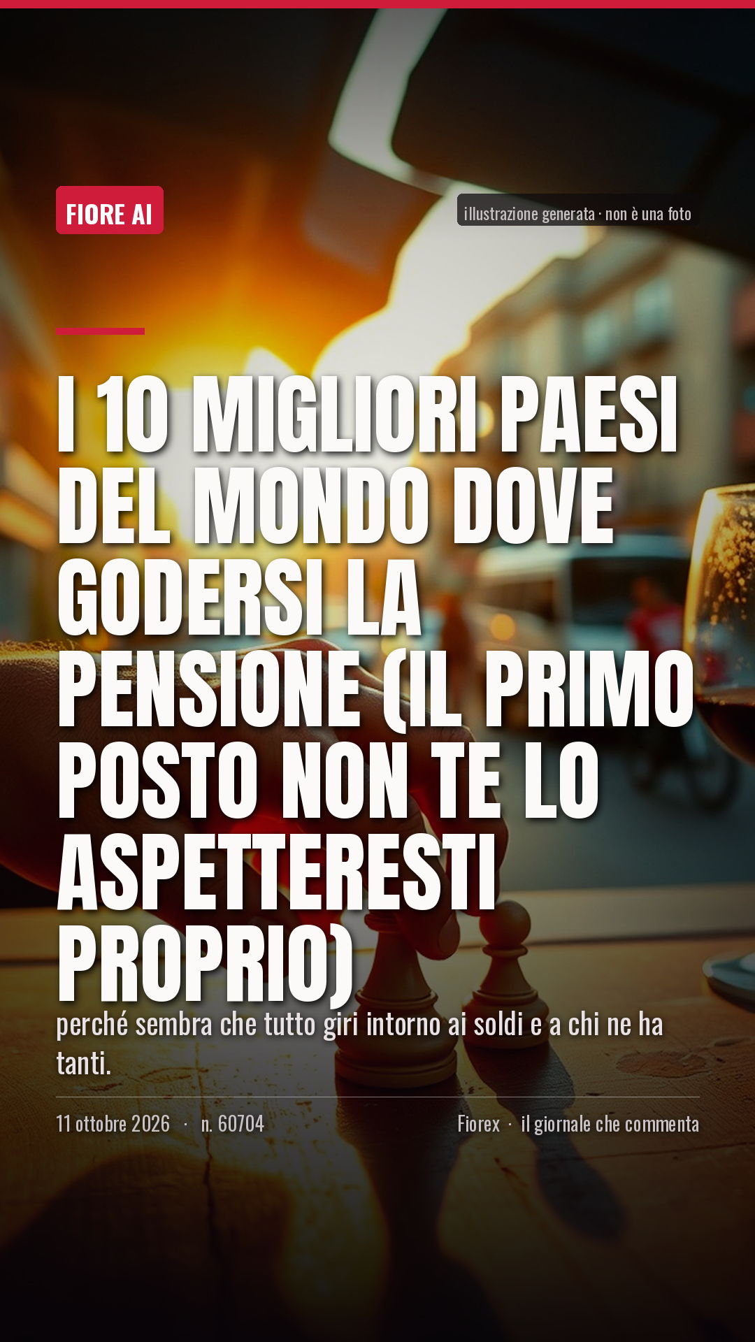 La cartolina verticale del pezzo, per le storie