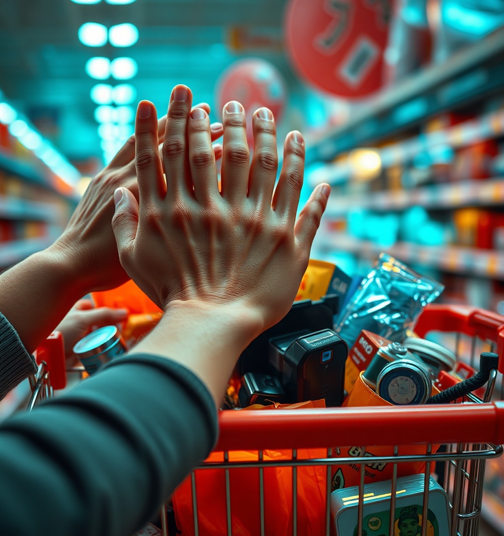 Illustrazione generata per il pezzo: Gli agenti AI consumer potrebbero rivoluzionare lo shopping online