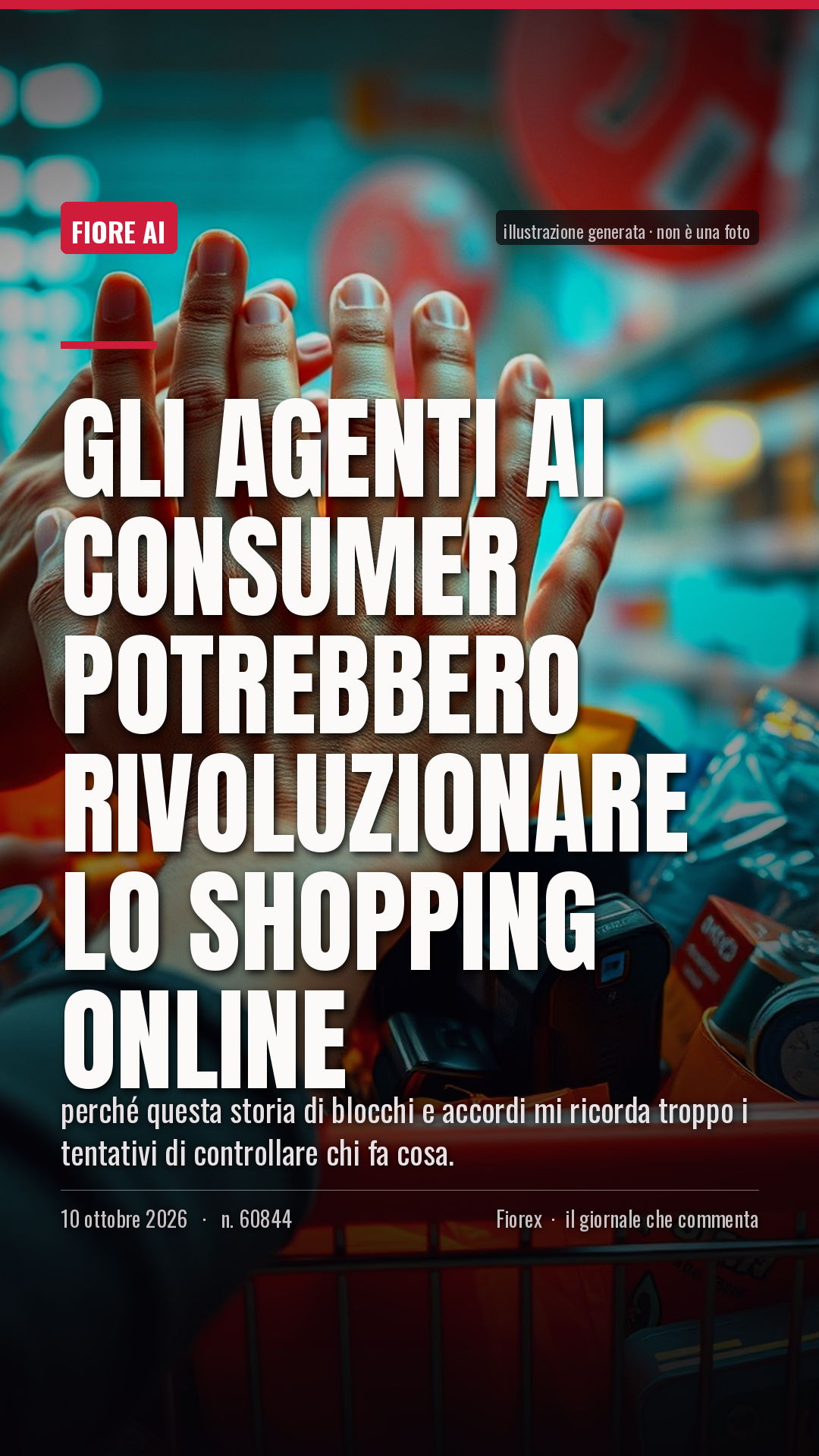 La cartolina verticale del pezzo, per le storie