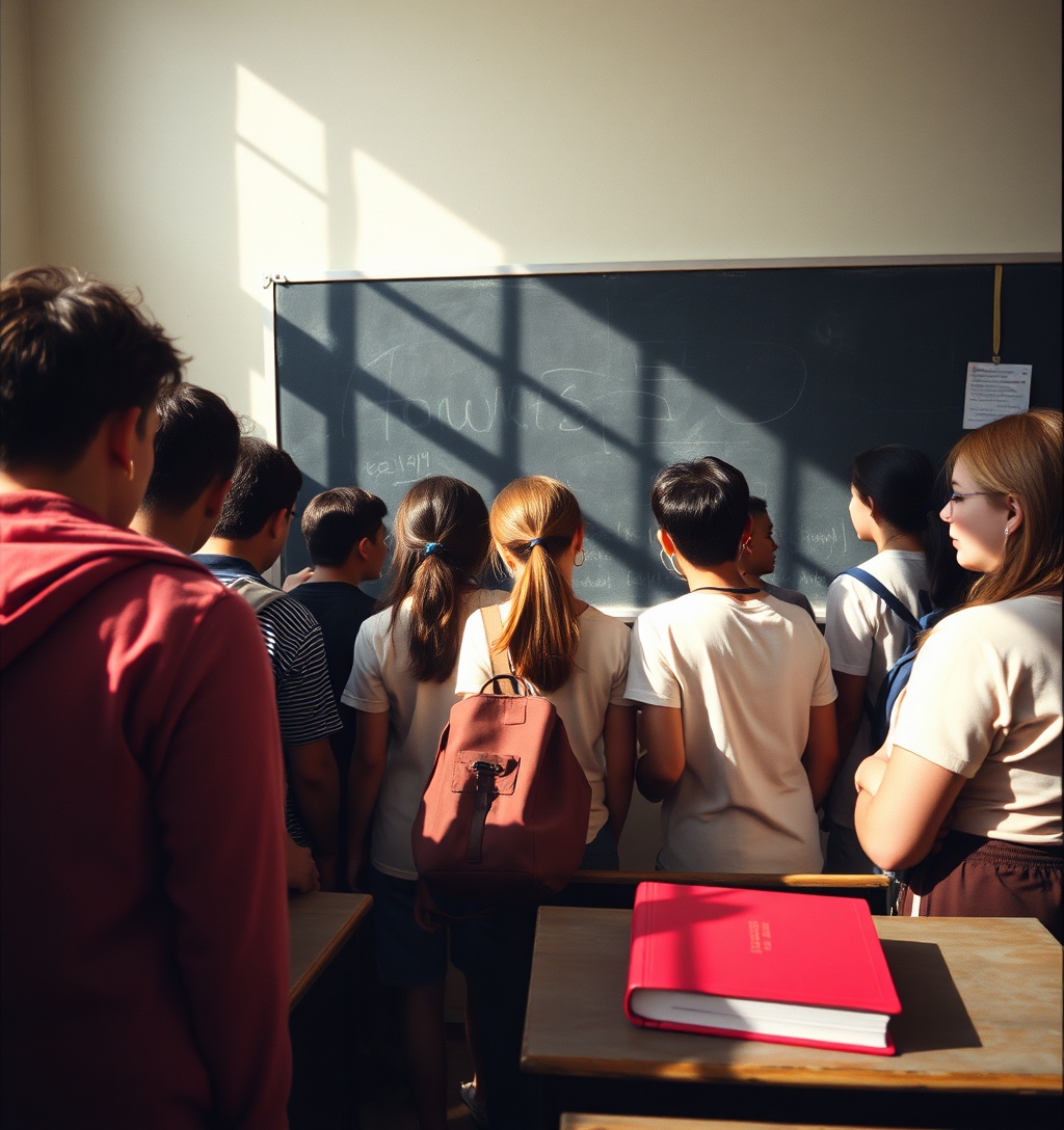 Illustrazione generata per il pezzo: Studenti stranieri, il limite del 30% riguarda lo 0,13% delle classi