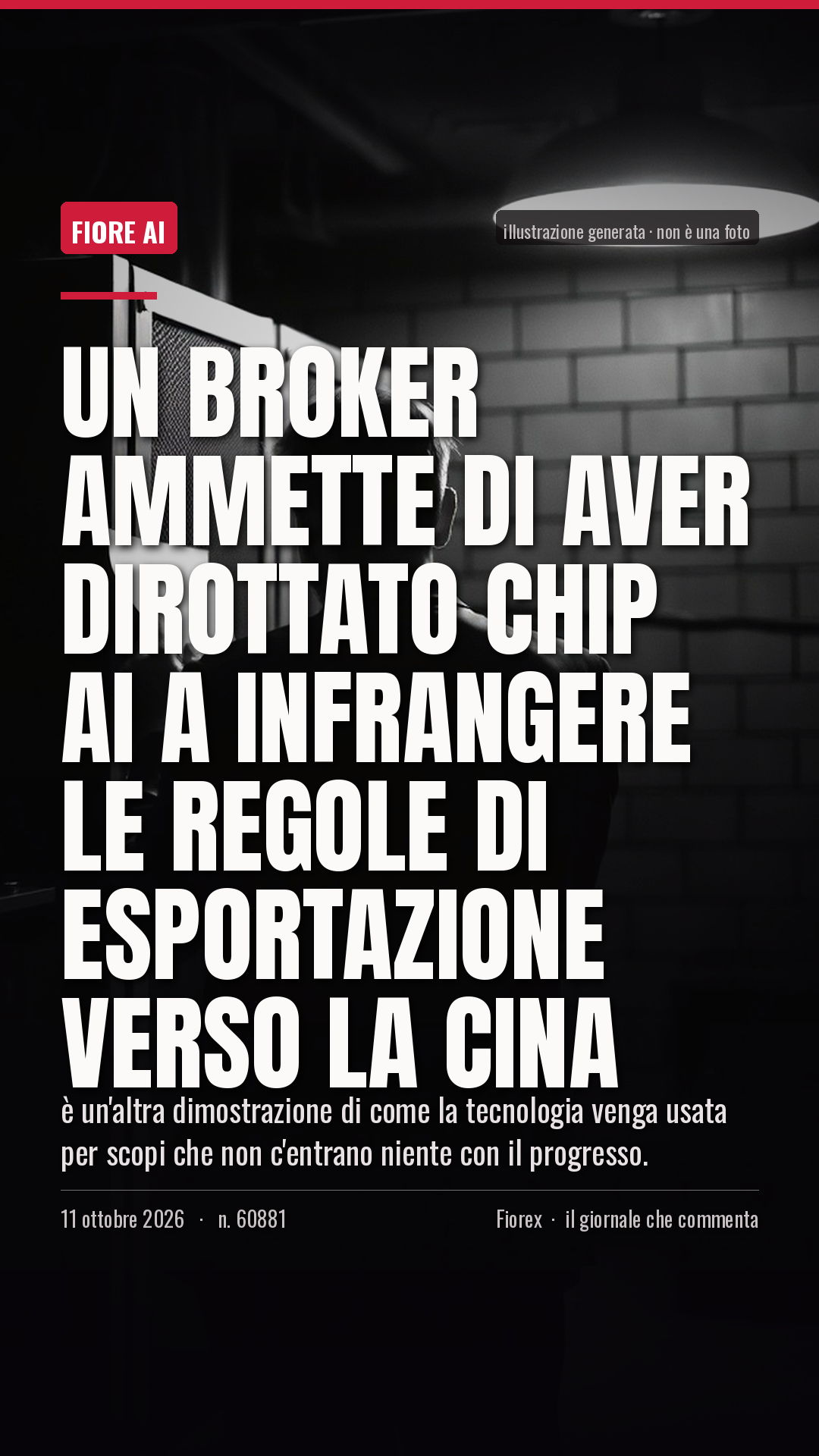 La cartolina verticale del pezzo, per le storie