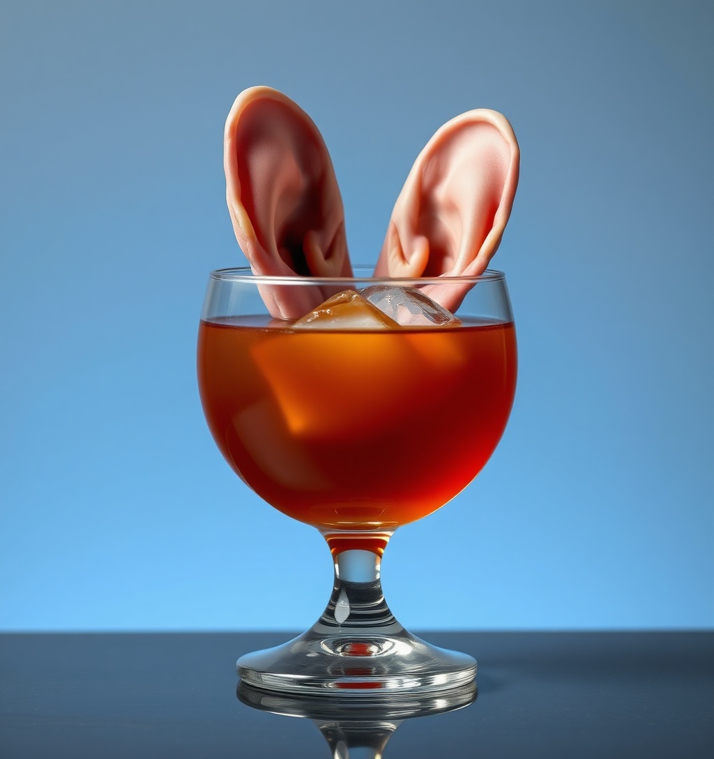 Illustrazione generata per il pezzo: Cocktail "Ricordo della nonna": un drink autunnale alle castagne