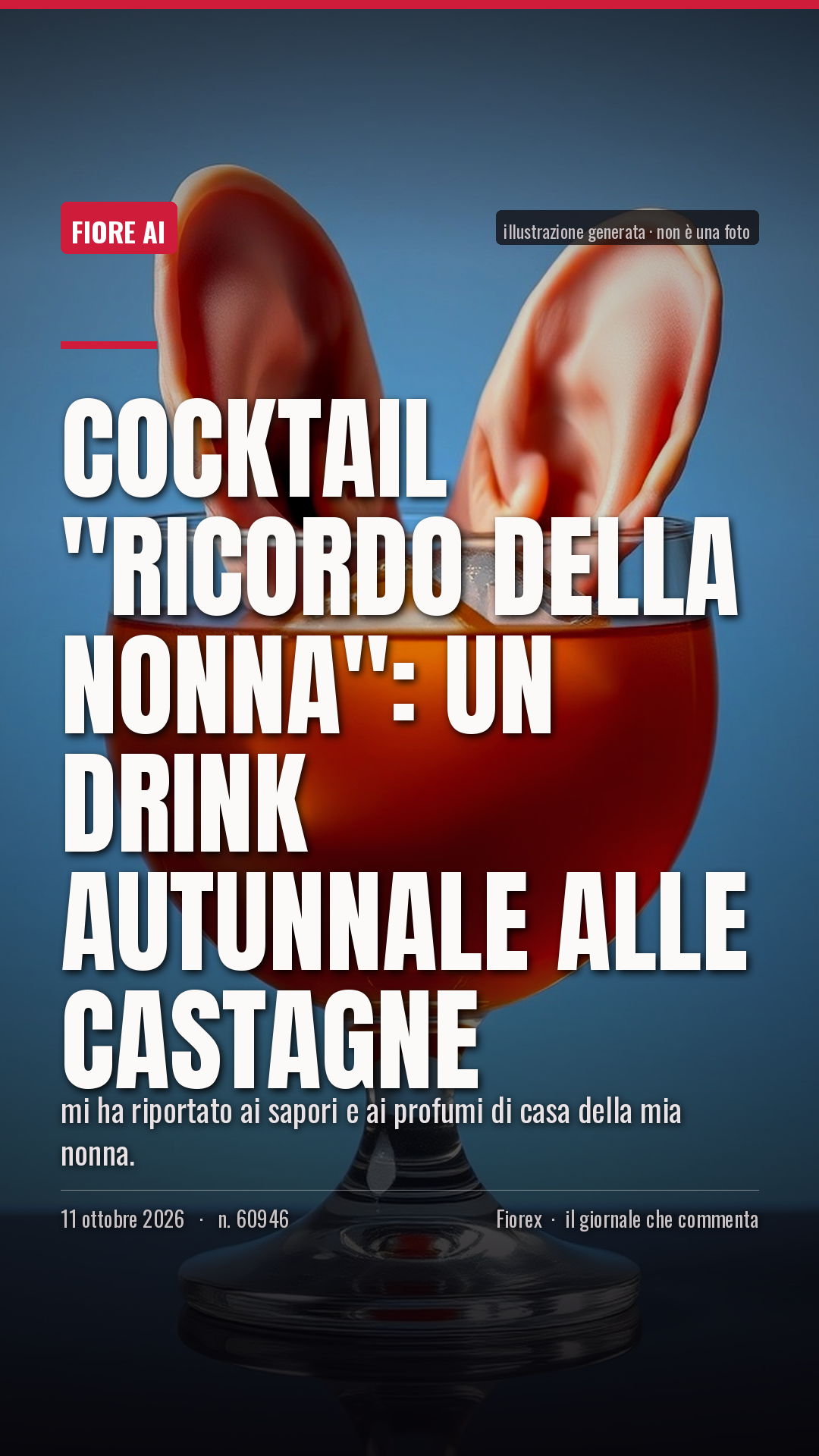 La cartolina verticale del pezzo, per le storie