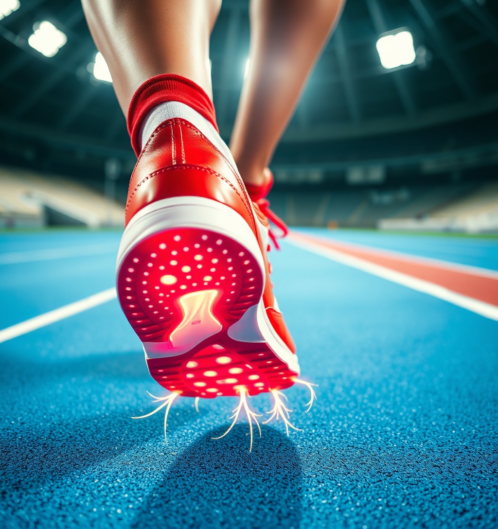 Illustrazione generata per il pezzo: Nike presenta la nuova linea di scarpe da corsa per il giorno della gara
