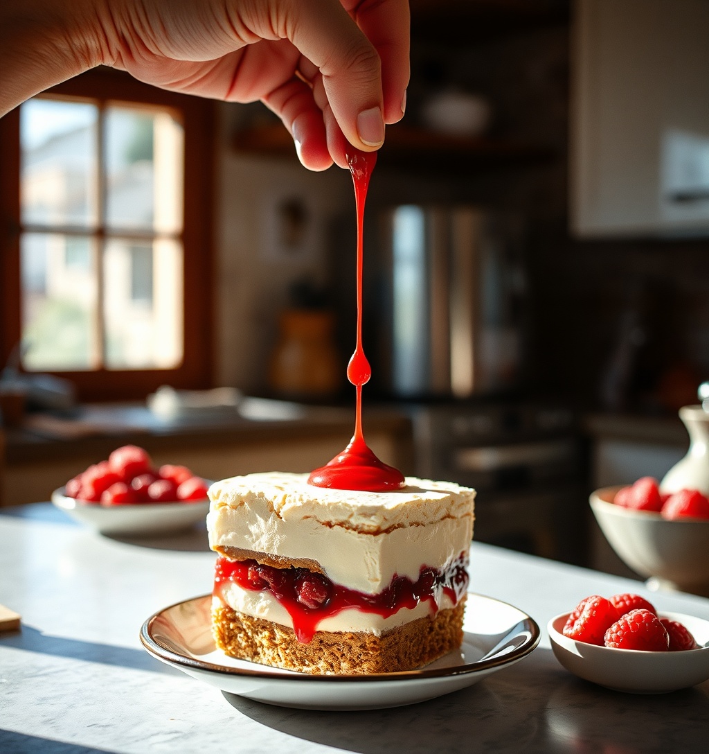 Illustrazione generata per il pezzo: Tiramisù: la storia del dolce italiano dal 1986 a oggi