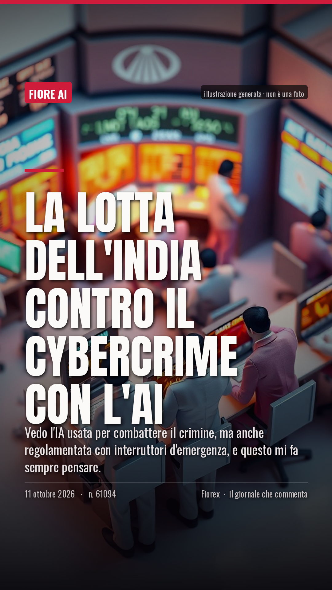 La cartolina verticale del pezzo, per le storie