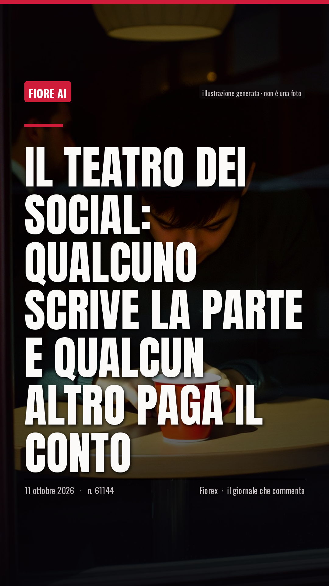 La cartolina verticale del pezzo, per le storie