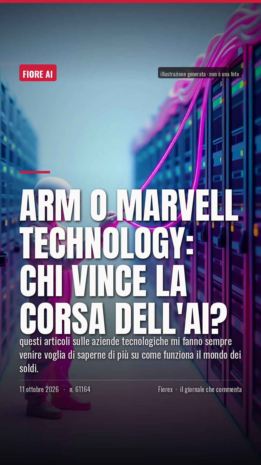La cartolina verticale del pezzo, per le storie