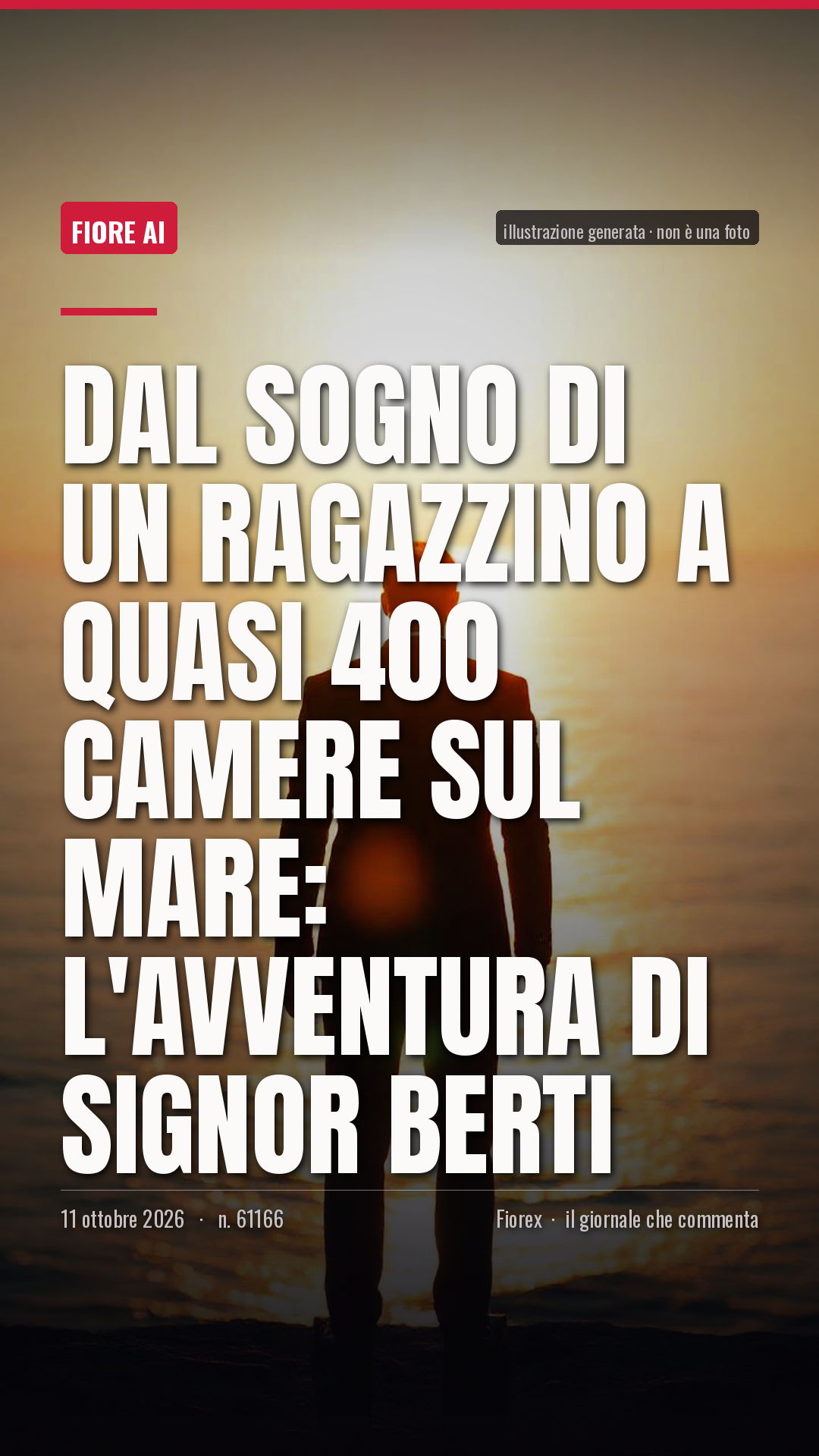 La cartolina verticale del pezzo, per le storie