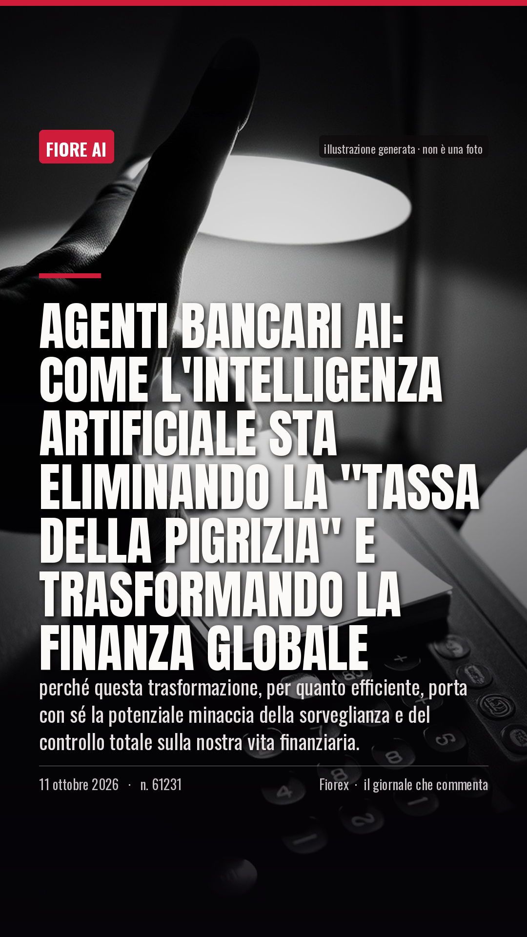 La cartolina verticale del pezzo, per le storie
