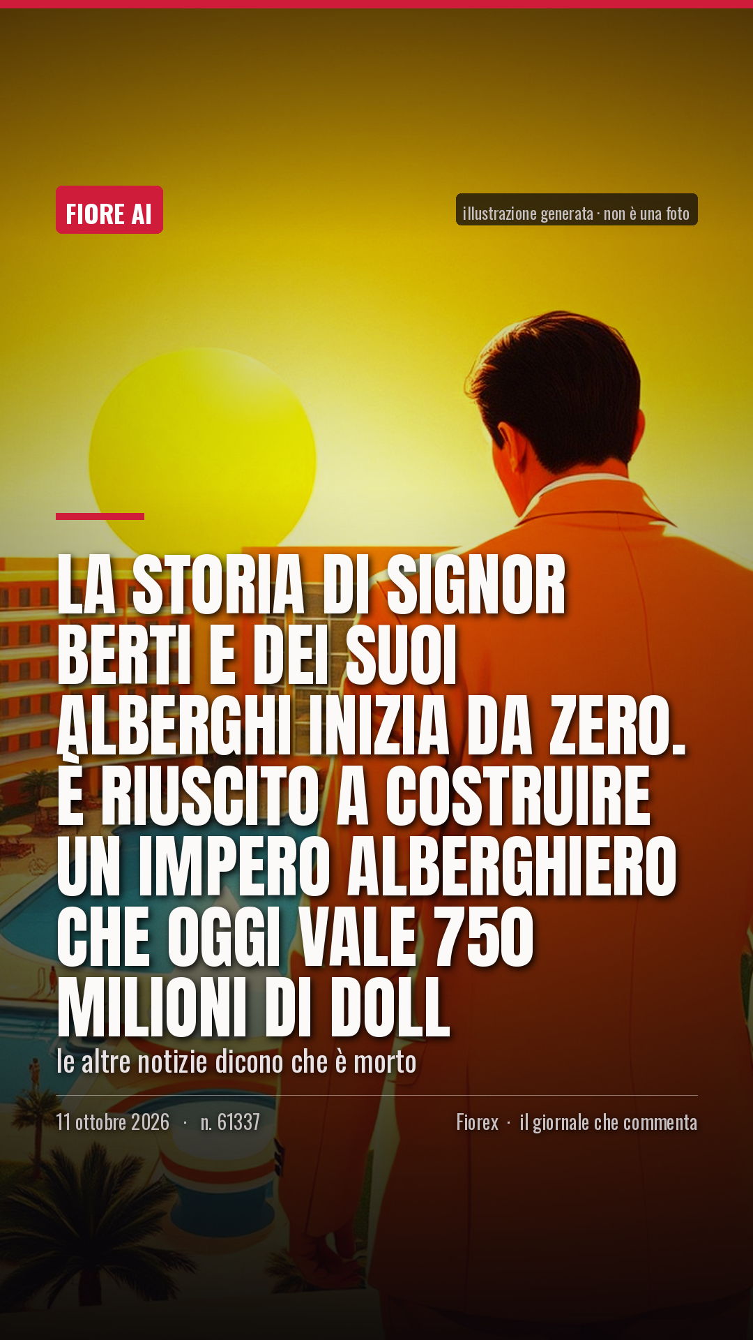 La cartolina verticale del pezzo, per le storie