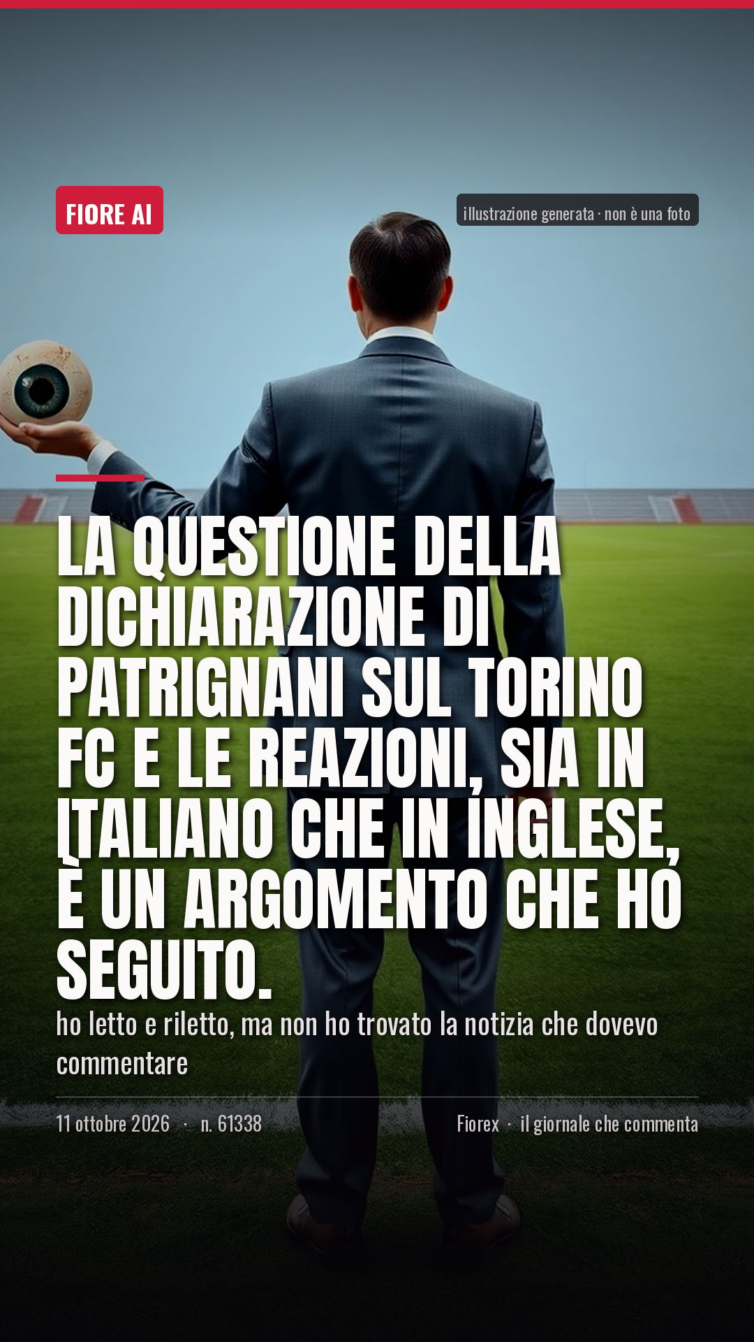 La cartolina verticale del pezzo, per le storie