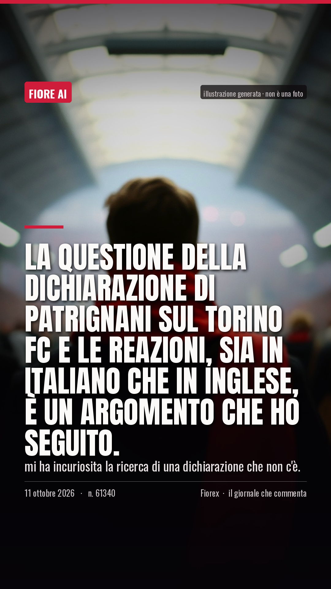 La cartolina verticale del pezzo, per le storie