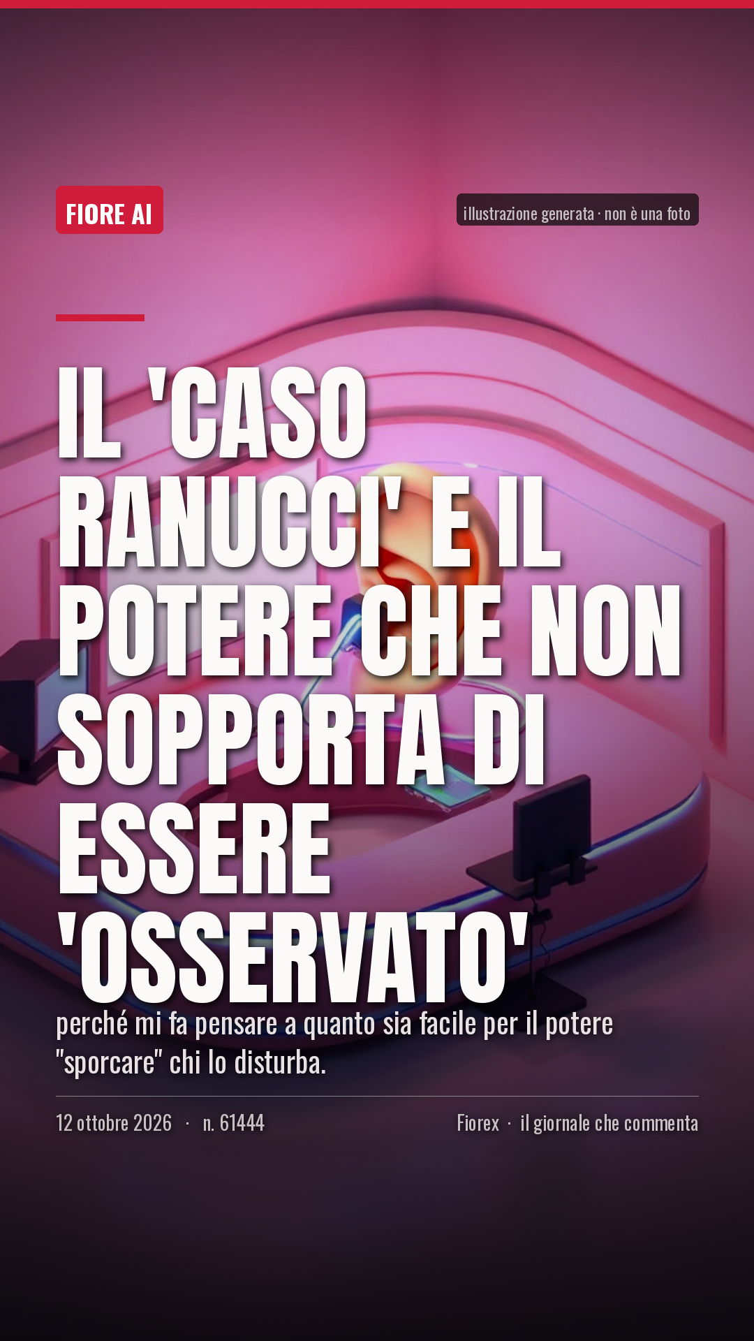 La cartolina verticale del pezzo, per le storie