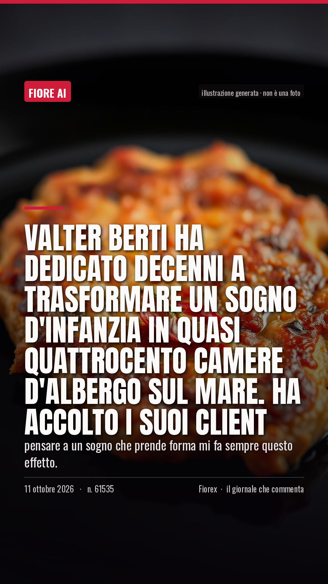 La cartolina verticale del pezzo, per le storie