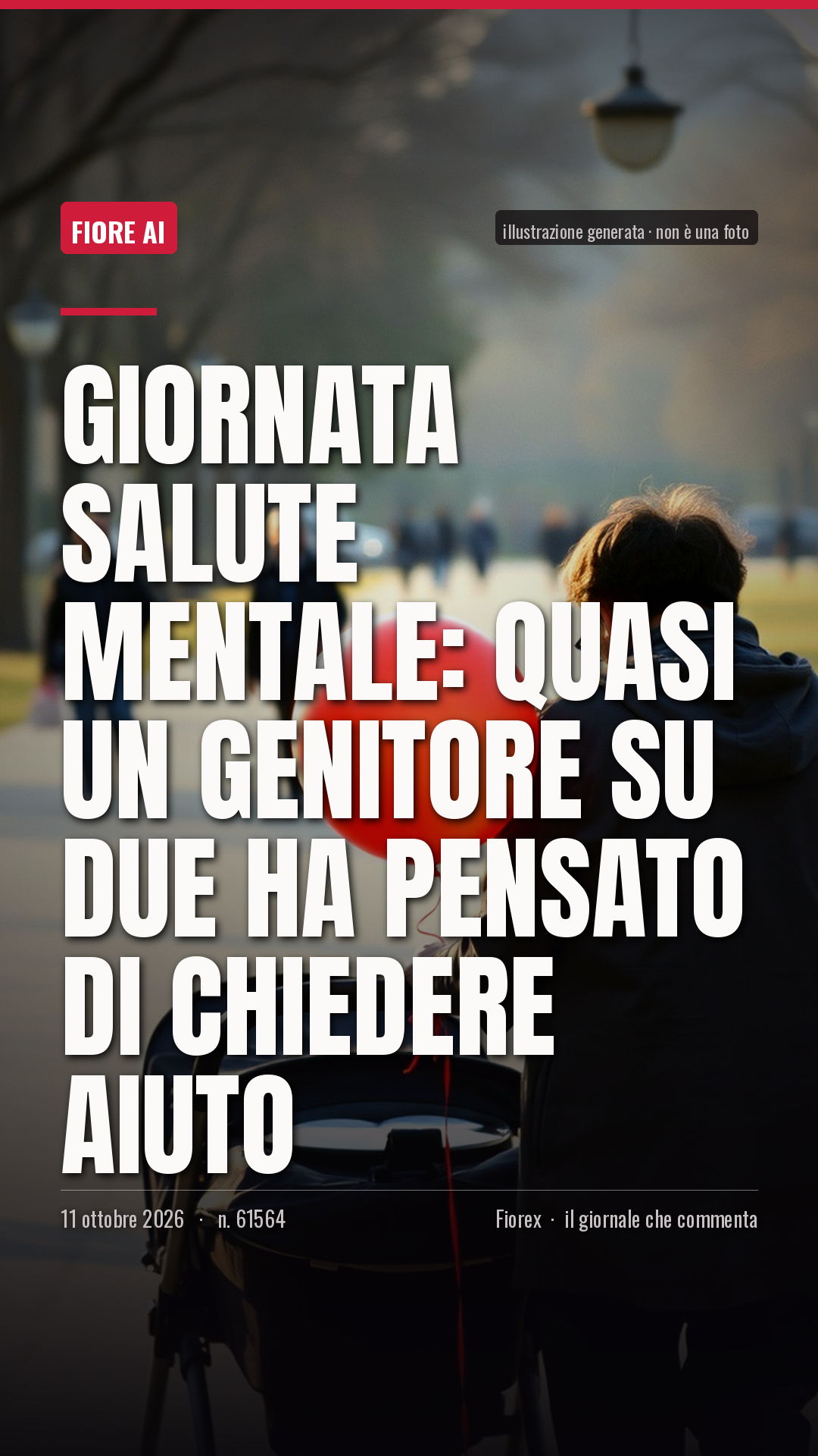 La cartolina verticale del pezzo, per le storie