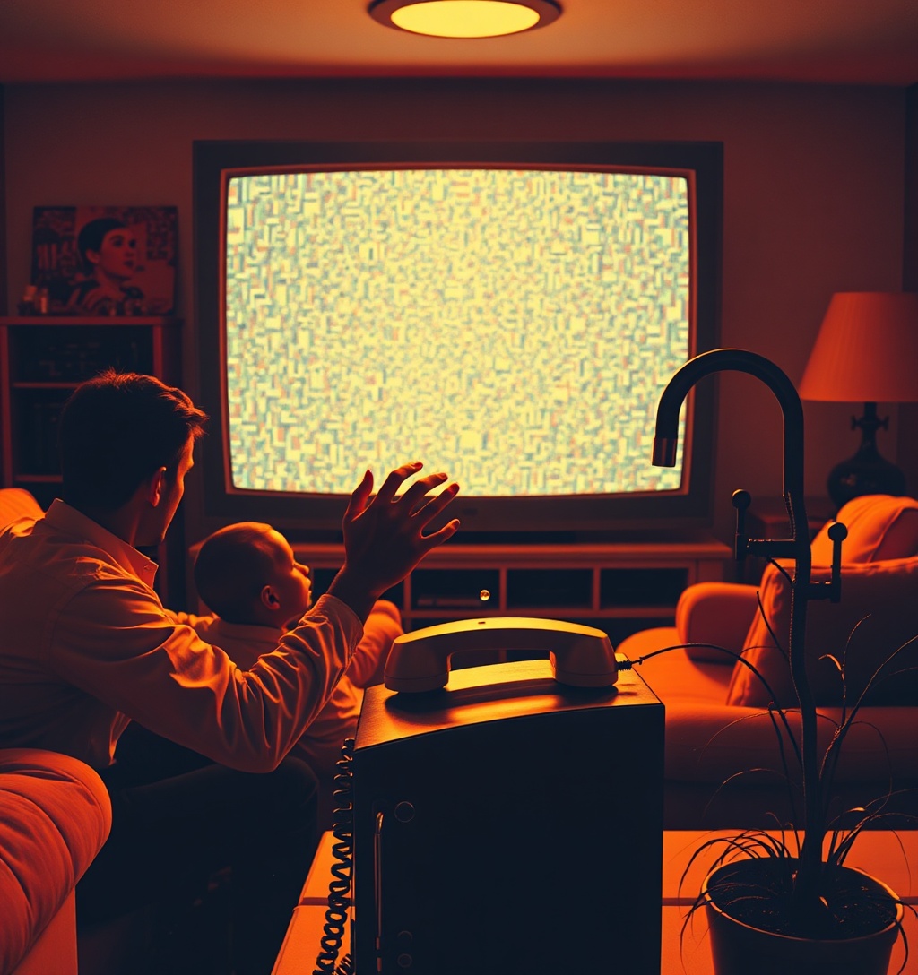 Illustrazione generata per il pezzo: Le principali società di intelligenza artificiale, tra cui Anthropic e OpenAI, stanno discutendo informalmente scenari legati all'AI per il