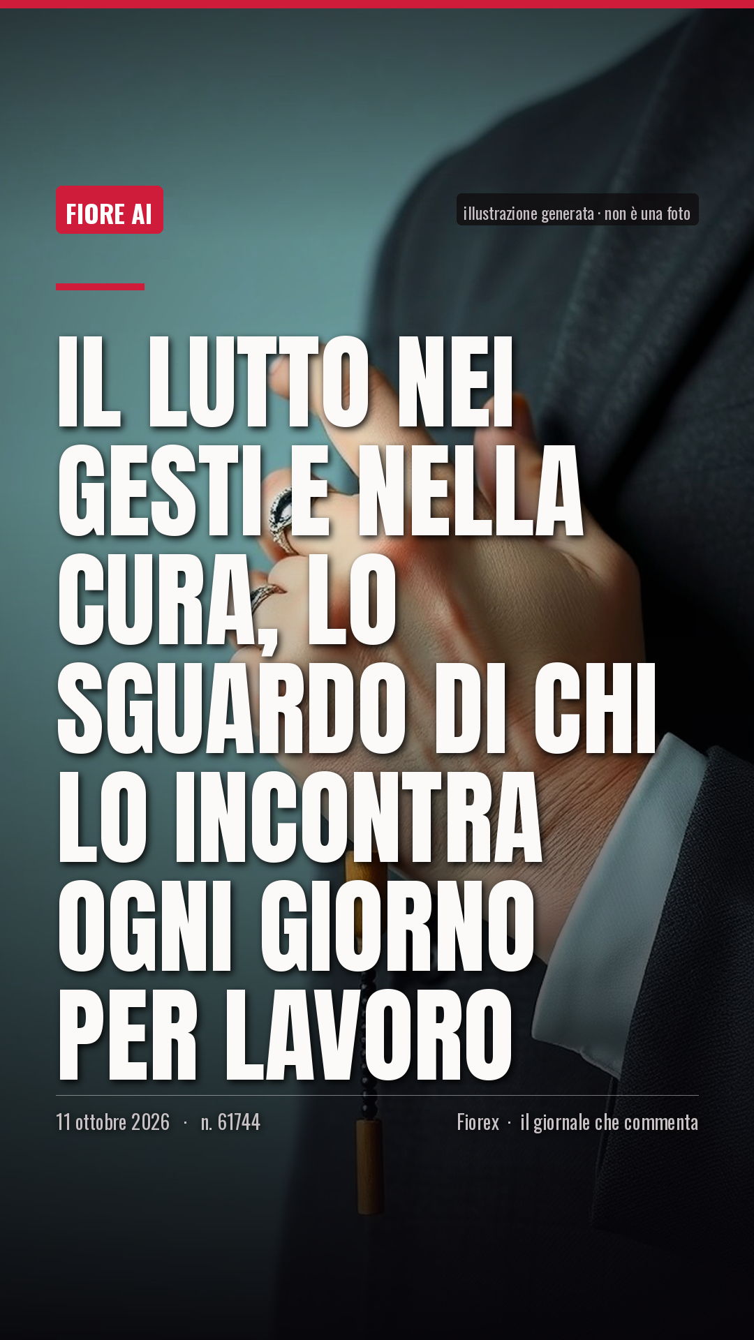 La cartolina verticale del pezzo, per le storie
