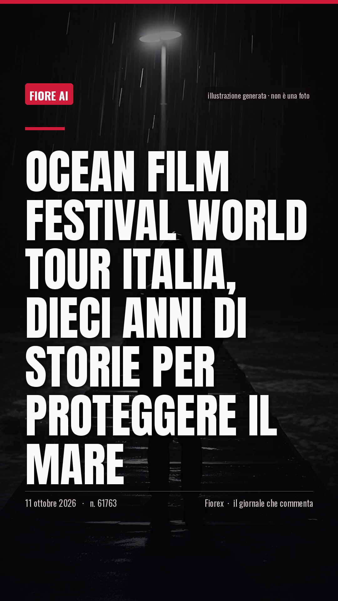 La cartolina verticale del pezzo, per le storie