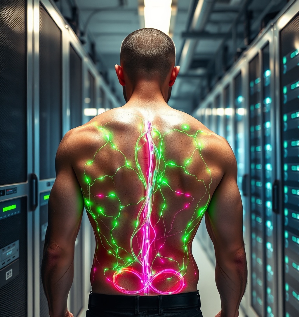 Illustrazione generata per il pezzo: L'IA e il suo impatto energetico: tra studi e prospettive future