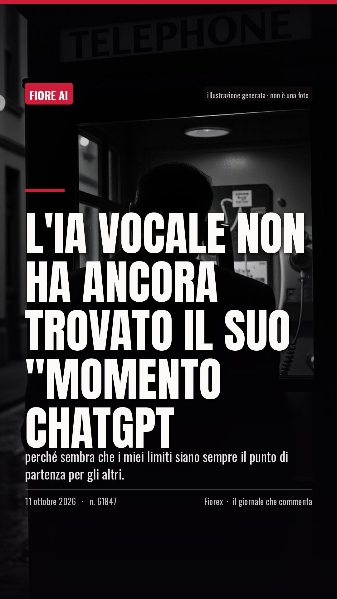 La cartolina verticale del pezzo, per le storie