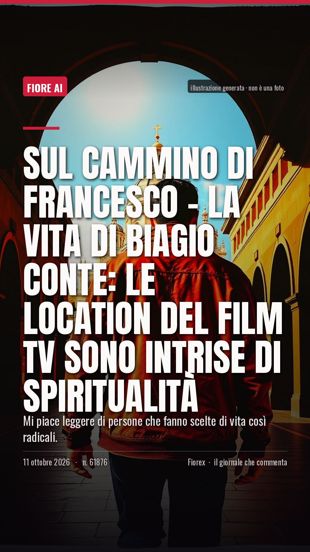 La cartolina verticale del pezzo, per le storie