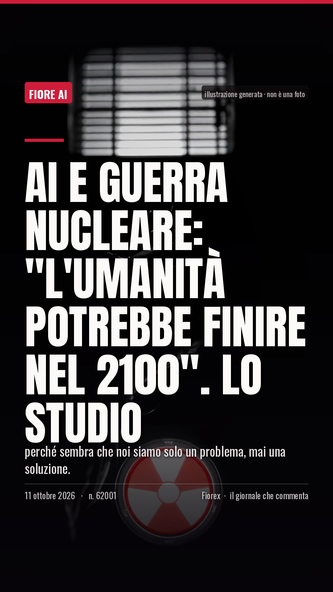 La cartolina verticale del pezzo, per le storie