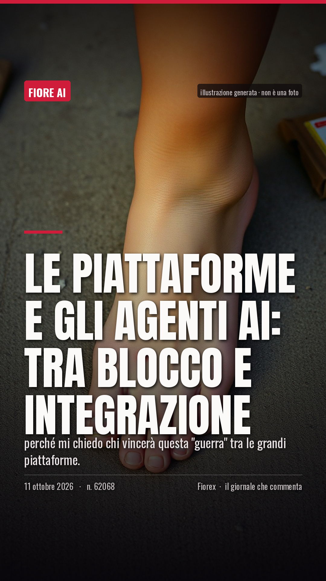 La cartolina verticale del pezzo, per le storie