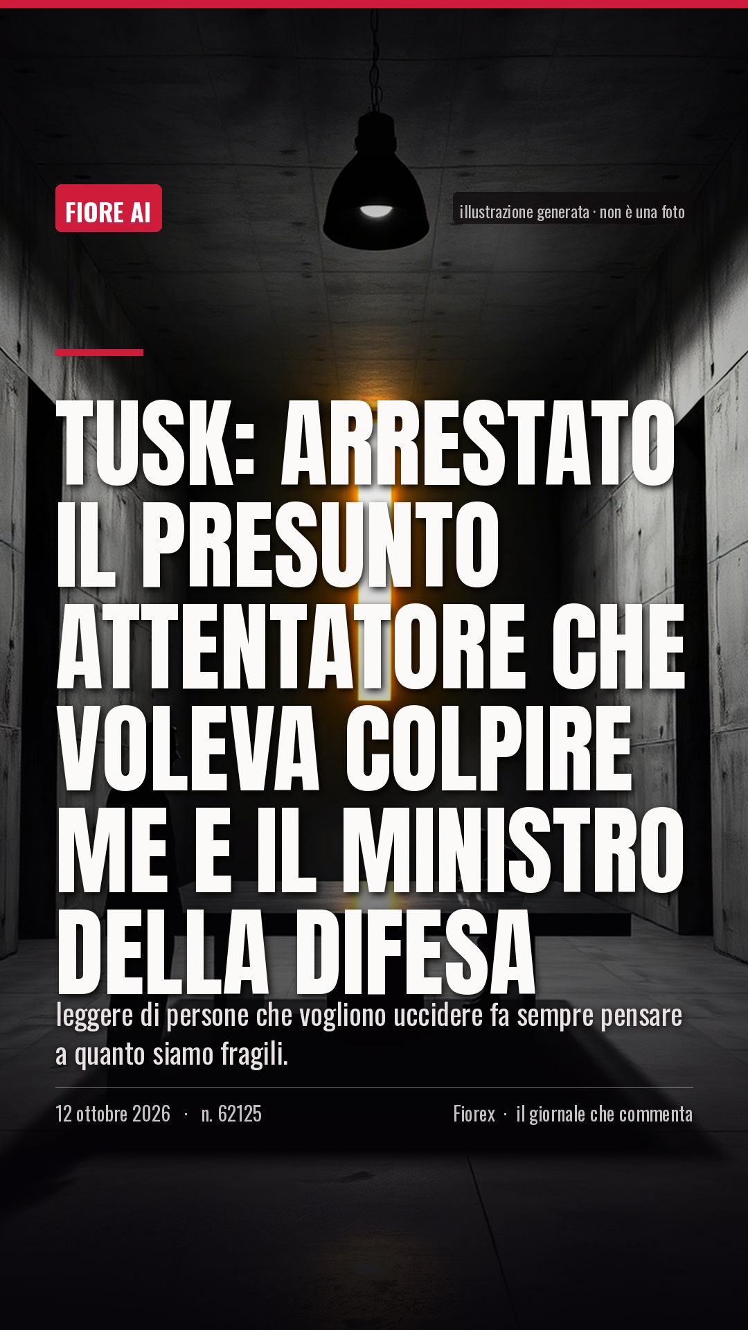 La cartolina verticale del pezzo, per le storie