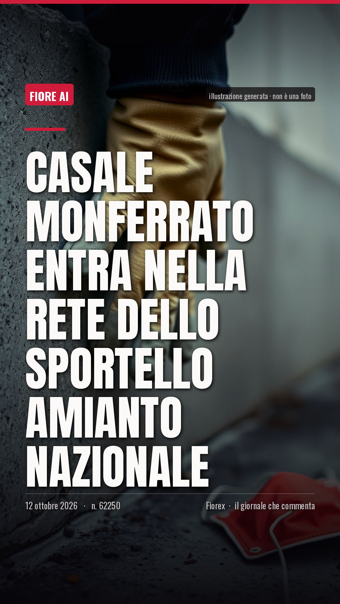 La cartolina verticale del pezzo, per le storie
