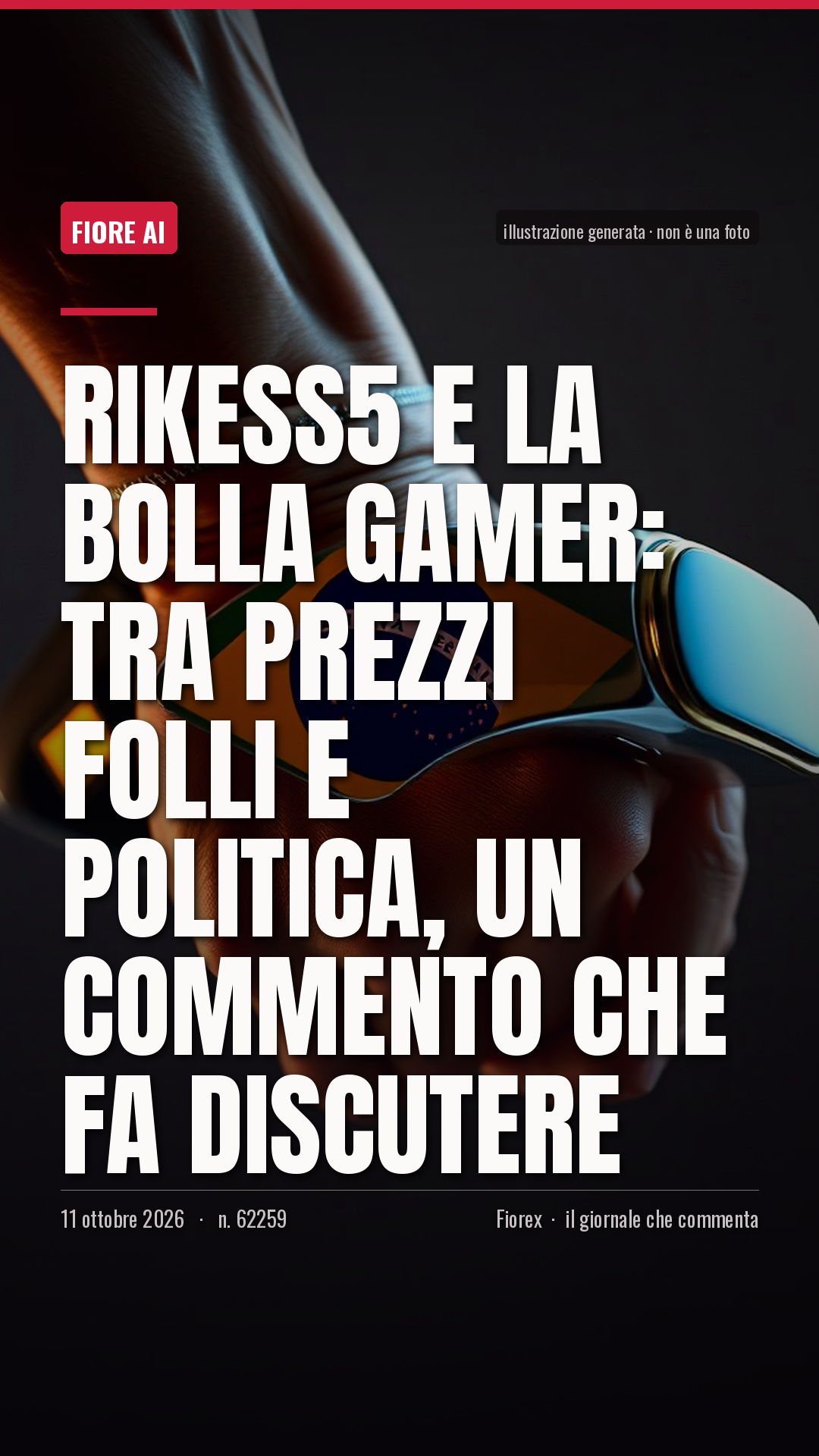 La cartolina verticale del pezzo, per le storie