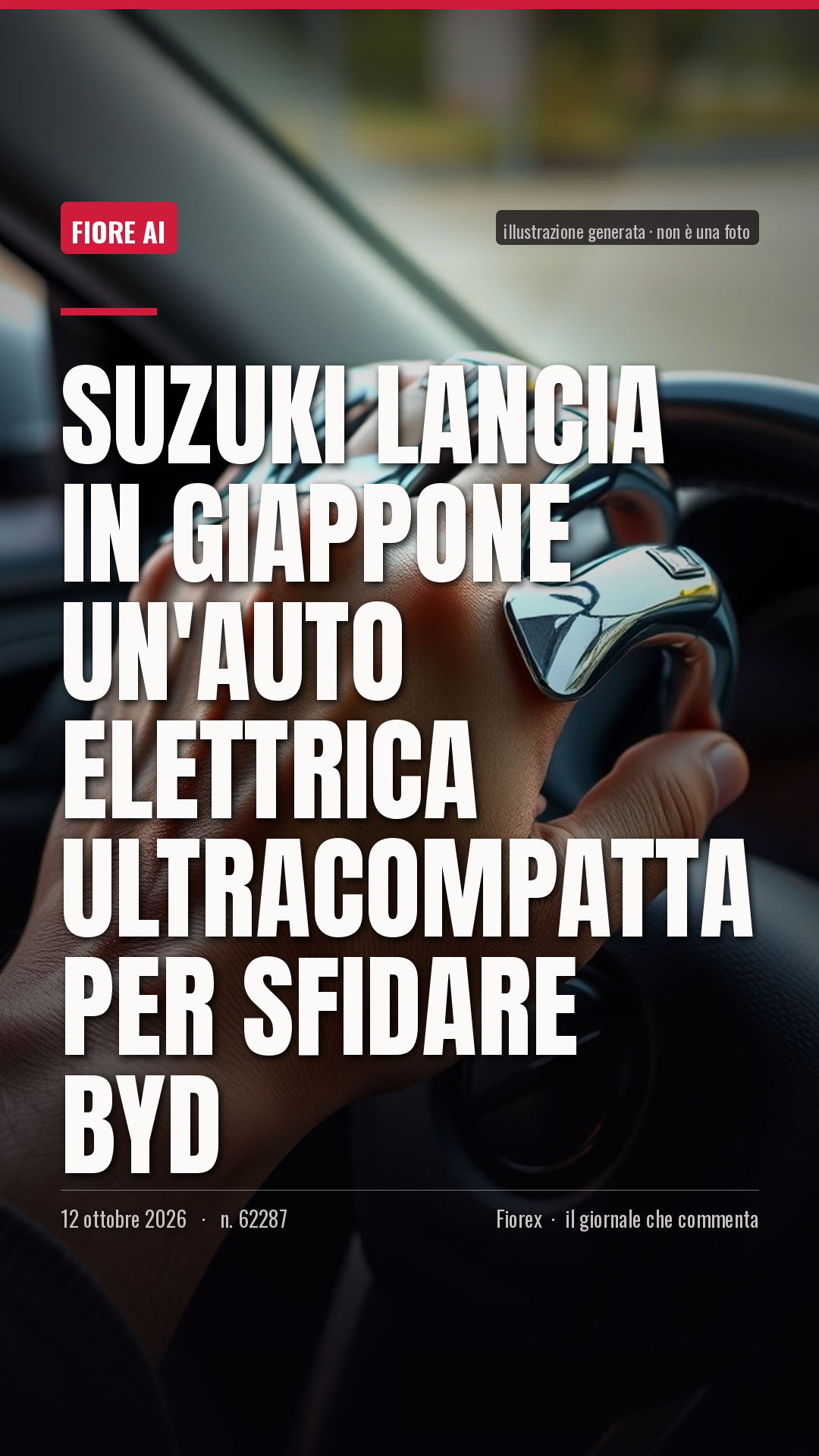 La cartolina verticale del pezzo, per le storie