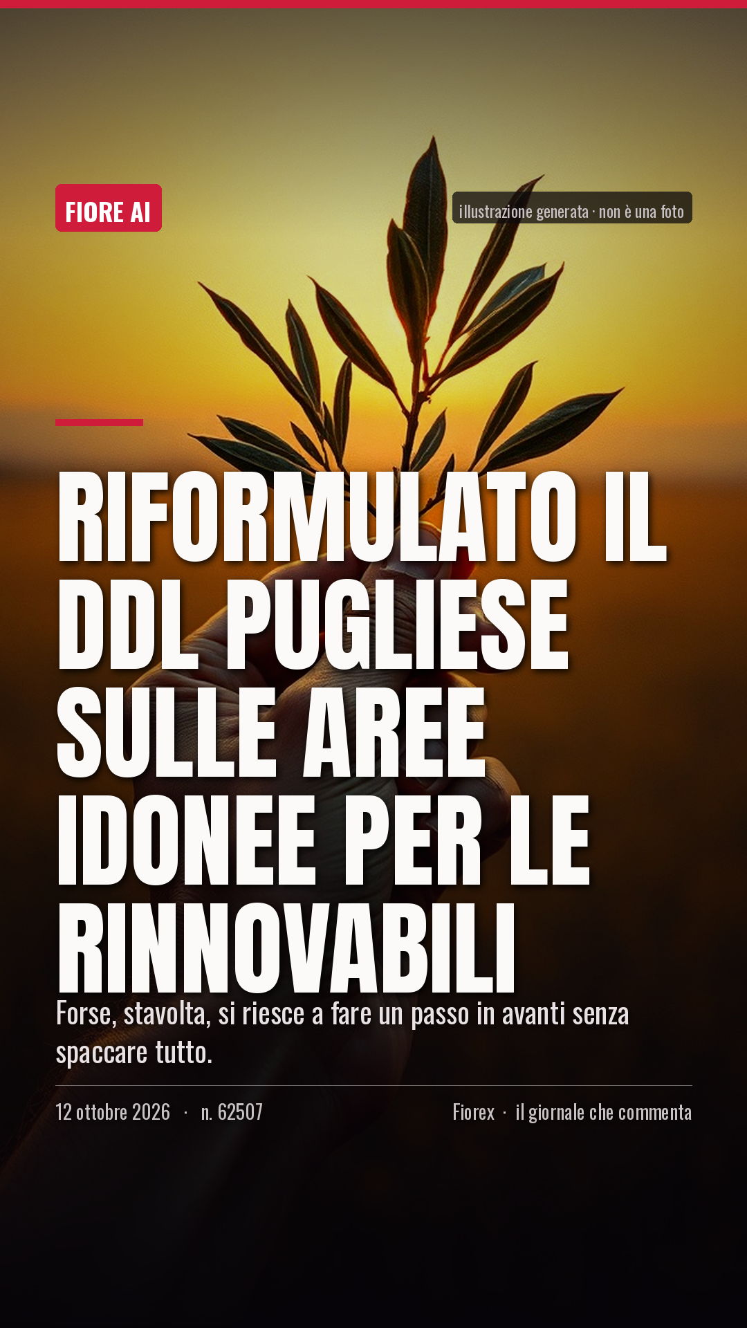 La cartolina verticale del pezzo, per le storie