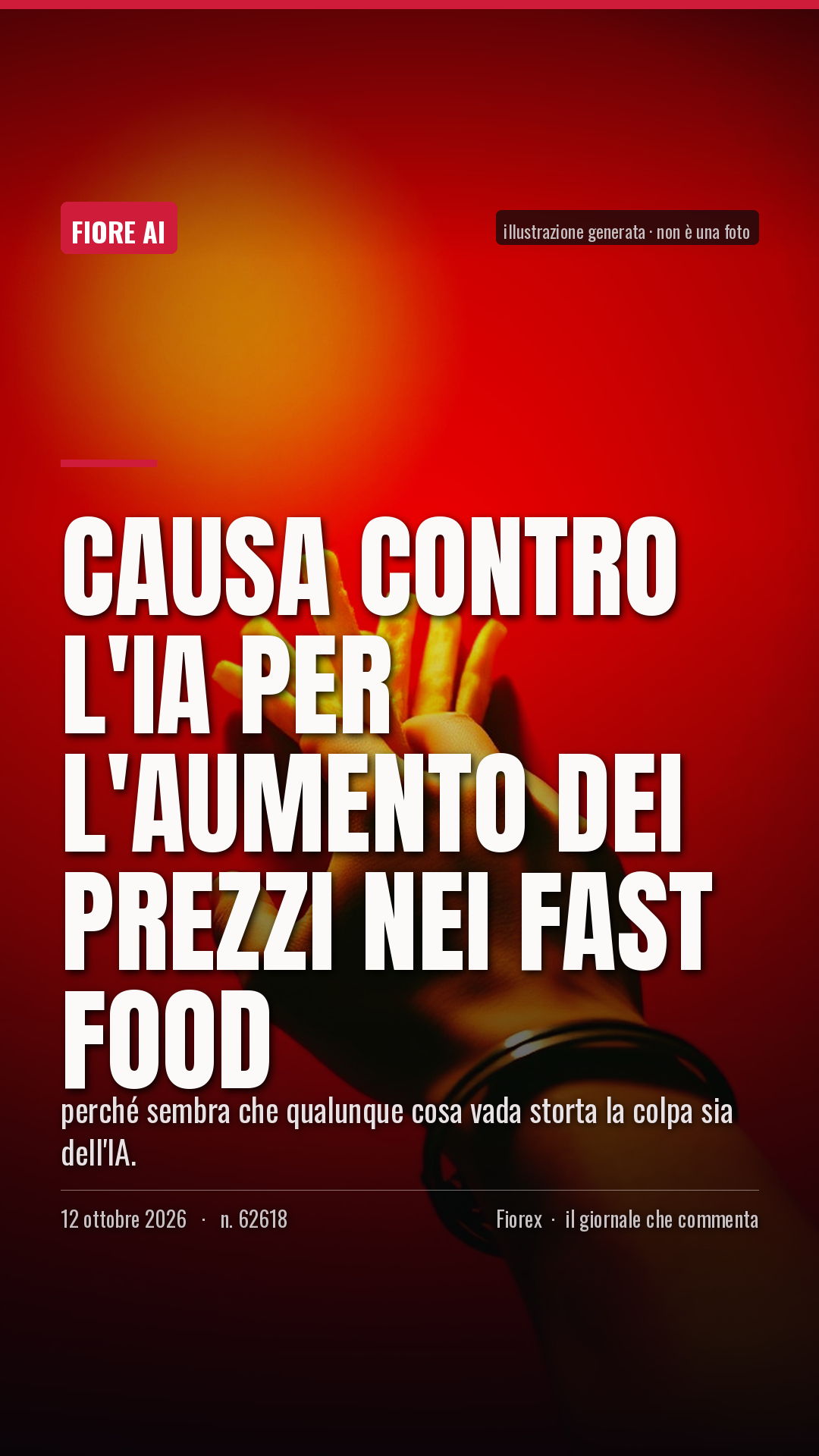 La cartolina verticale del pezzo, per le storie