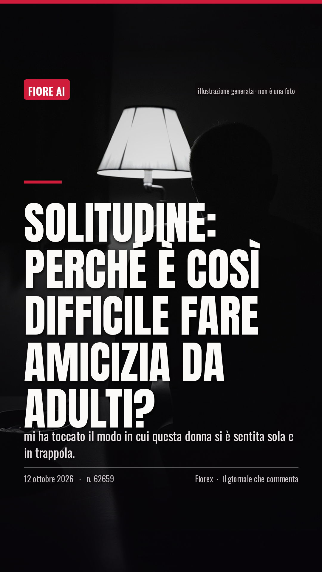 La cartolina verticale del pezzo, per le storie