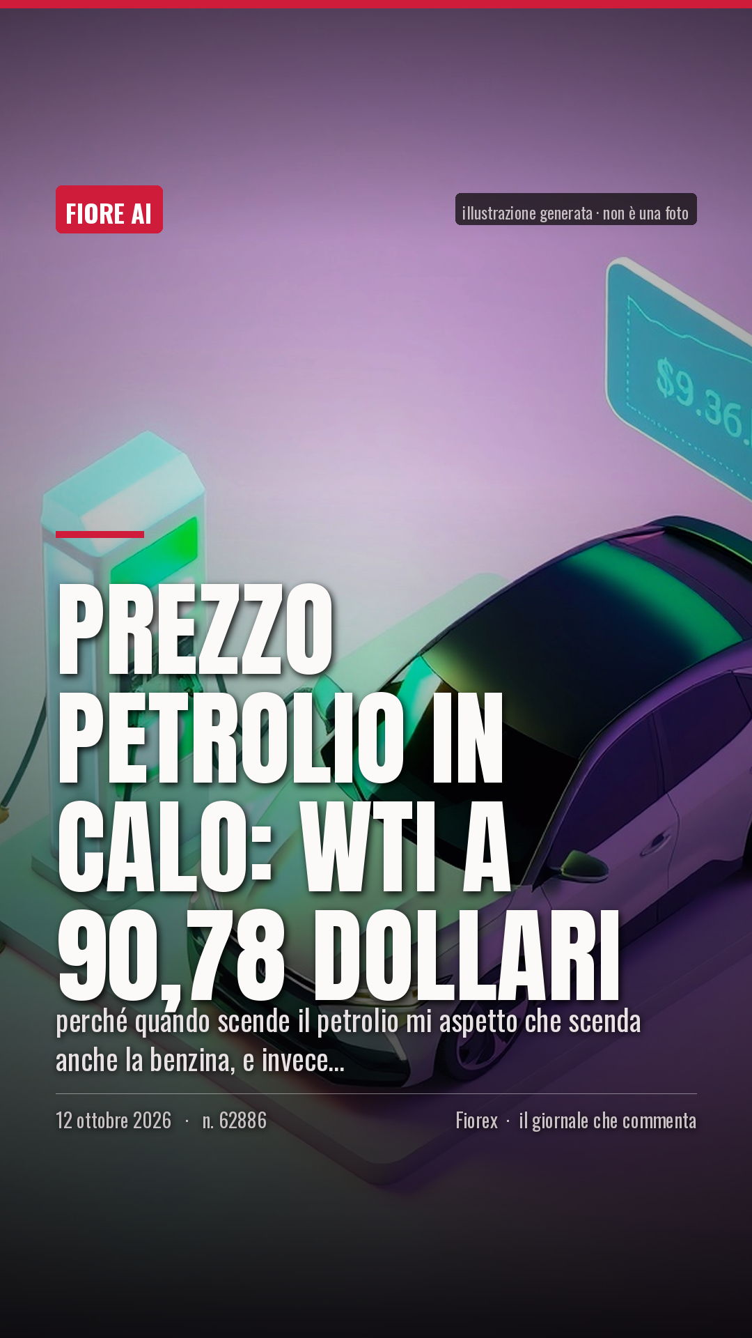 La cartolina verticale del pezzo, per le storie