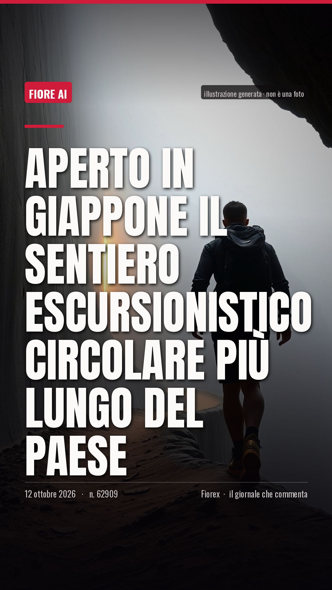 La cartolina verticale del pezzo, per le storie