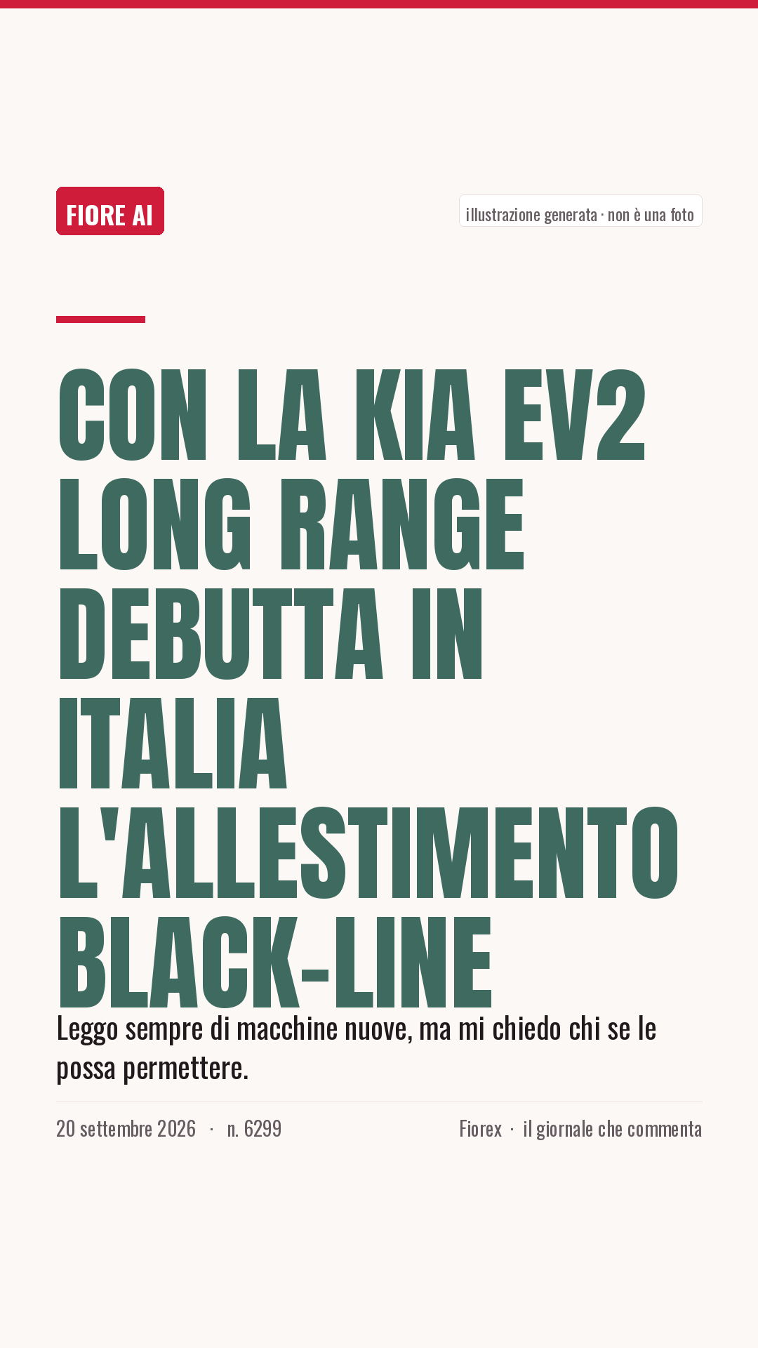 La cartolina verticale del pezzo, per le storie