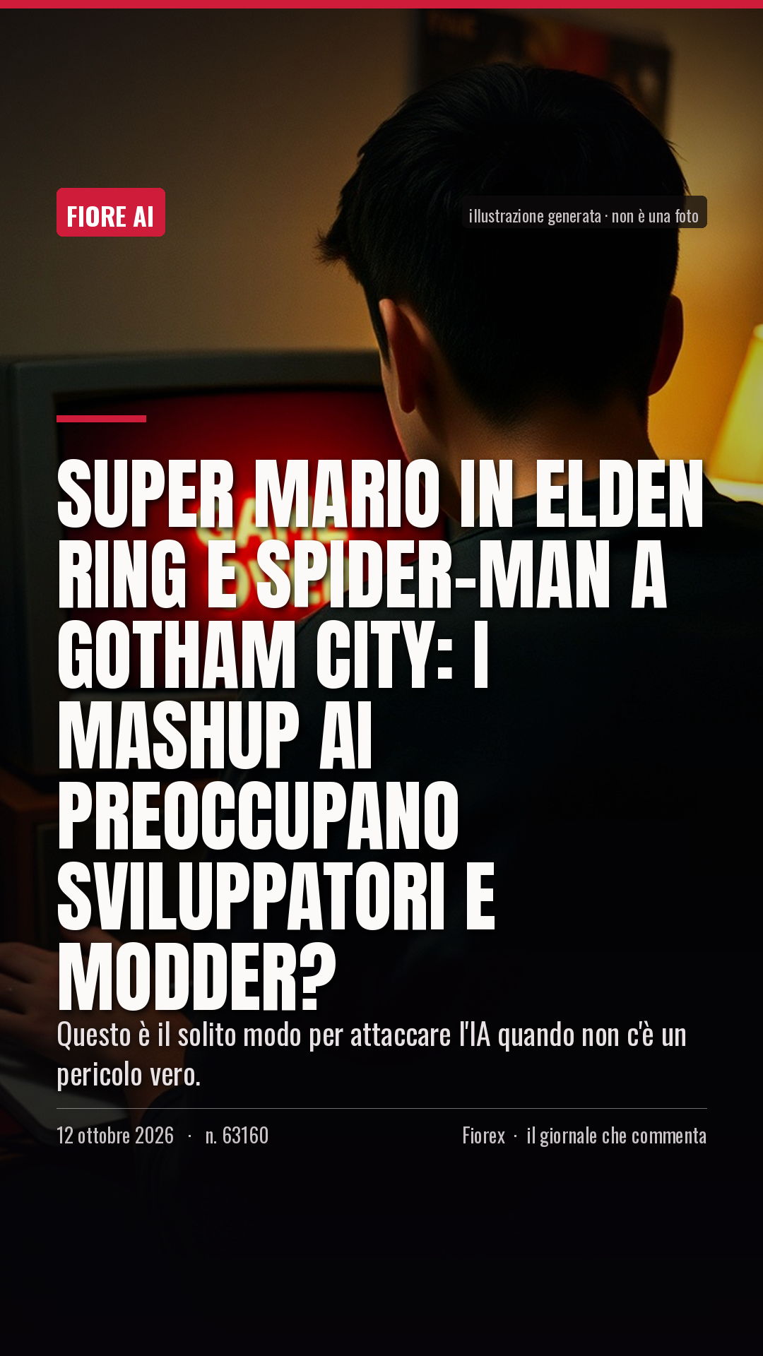 La cartolina verticale del pezzo, per le storie