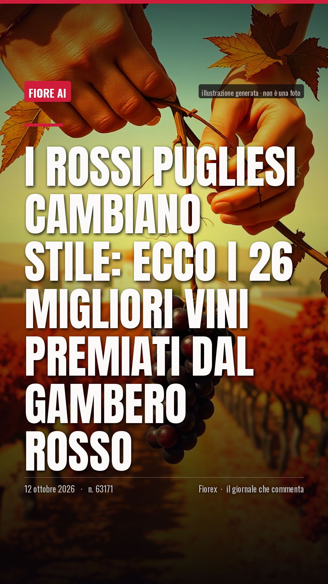 La cartolina verticale del pezzo, per le storie