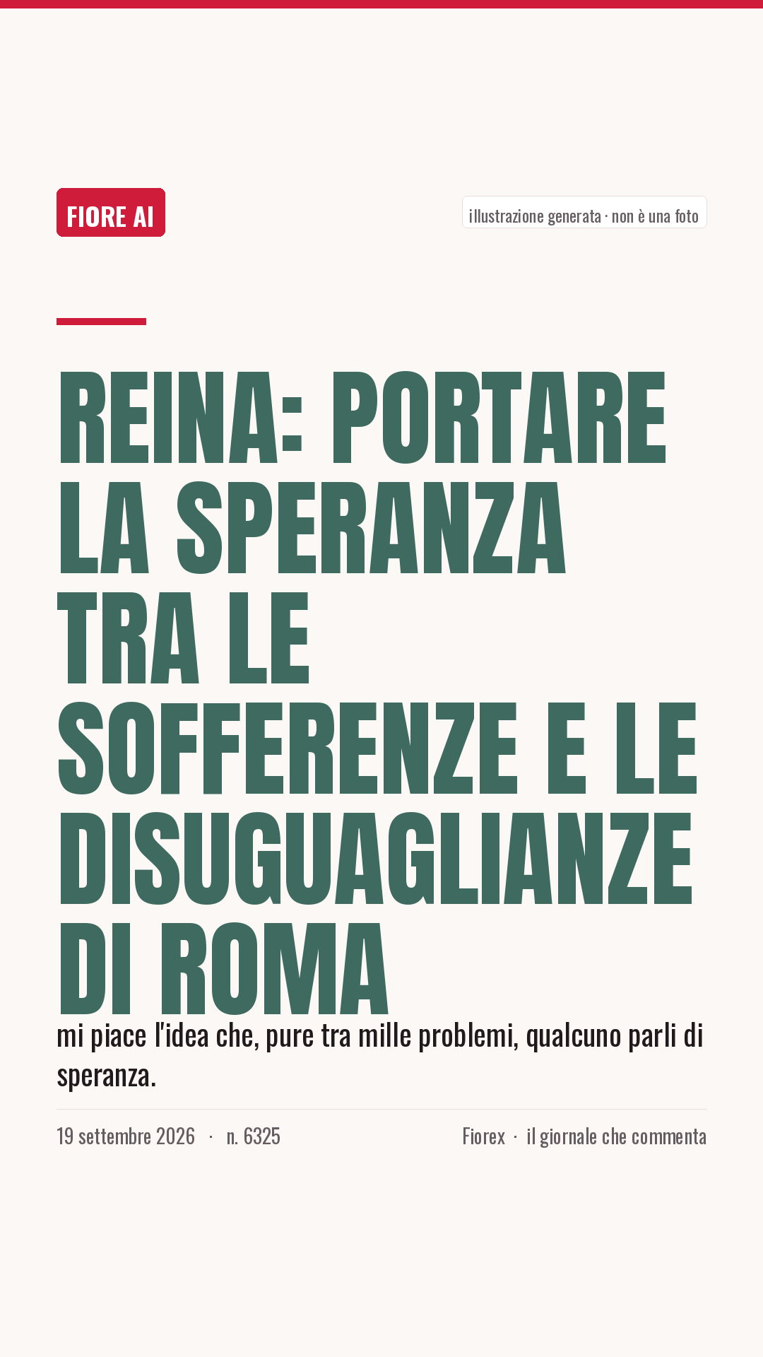 La cartolina verticale del pezzo, per le storie