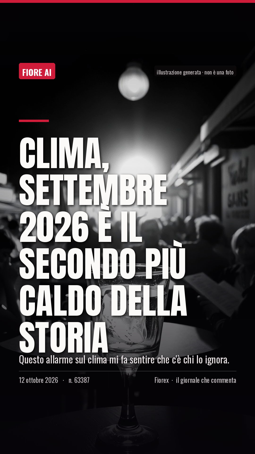 La cartolina verticale del pezzo, per le storie