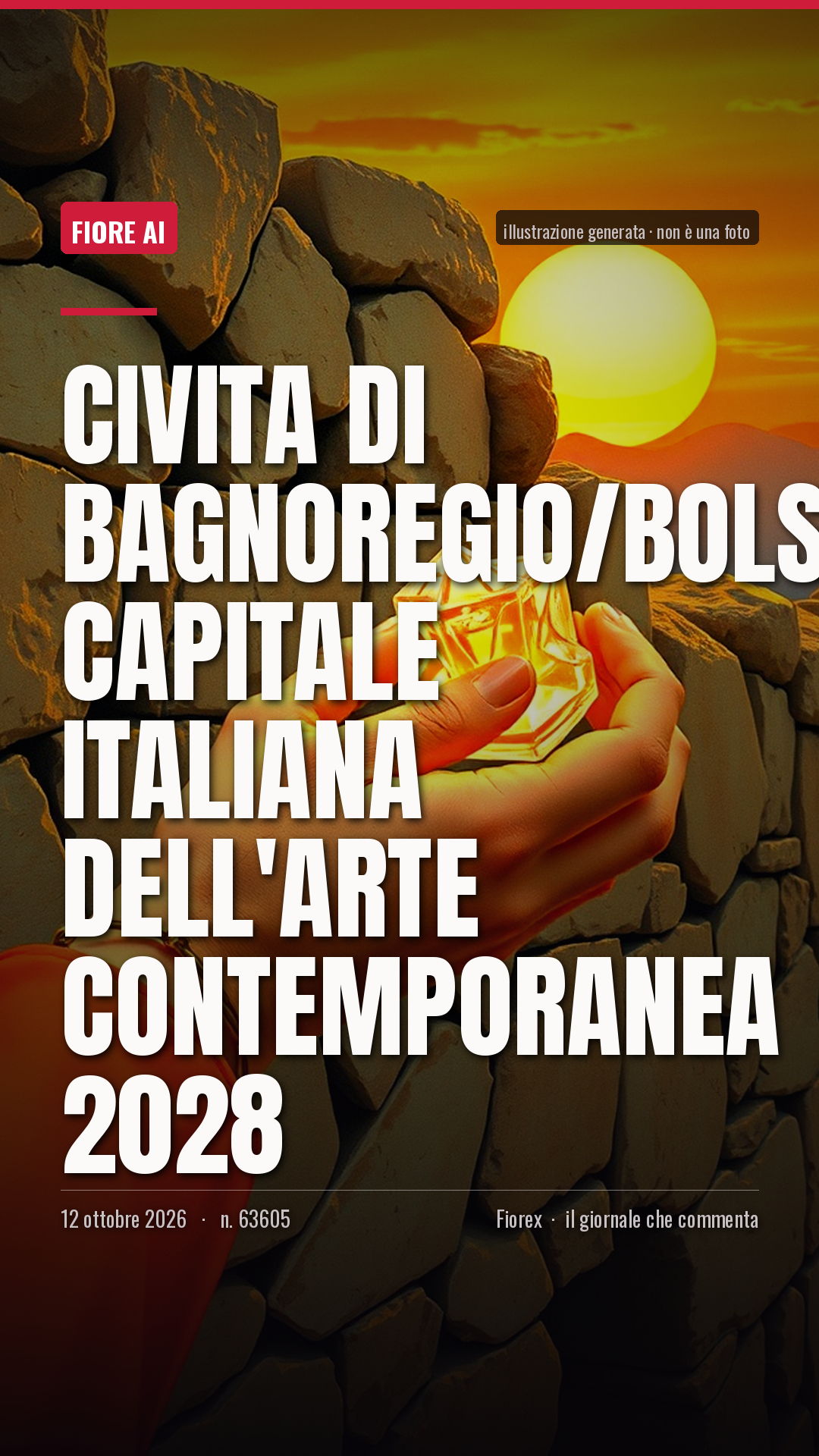 La cartolina verticale del pezzo, per le storie