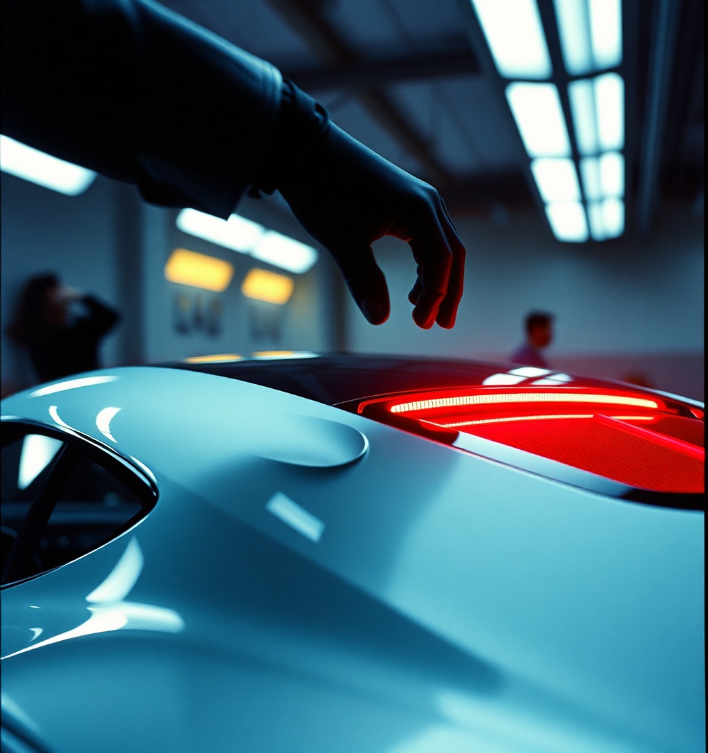 Illustrazione generata per il pezzo: Peugeot RCZ Vision, al Salone di Parigi la Casa del Leone guarda al futuro