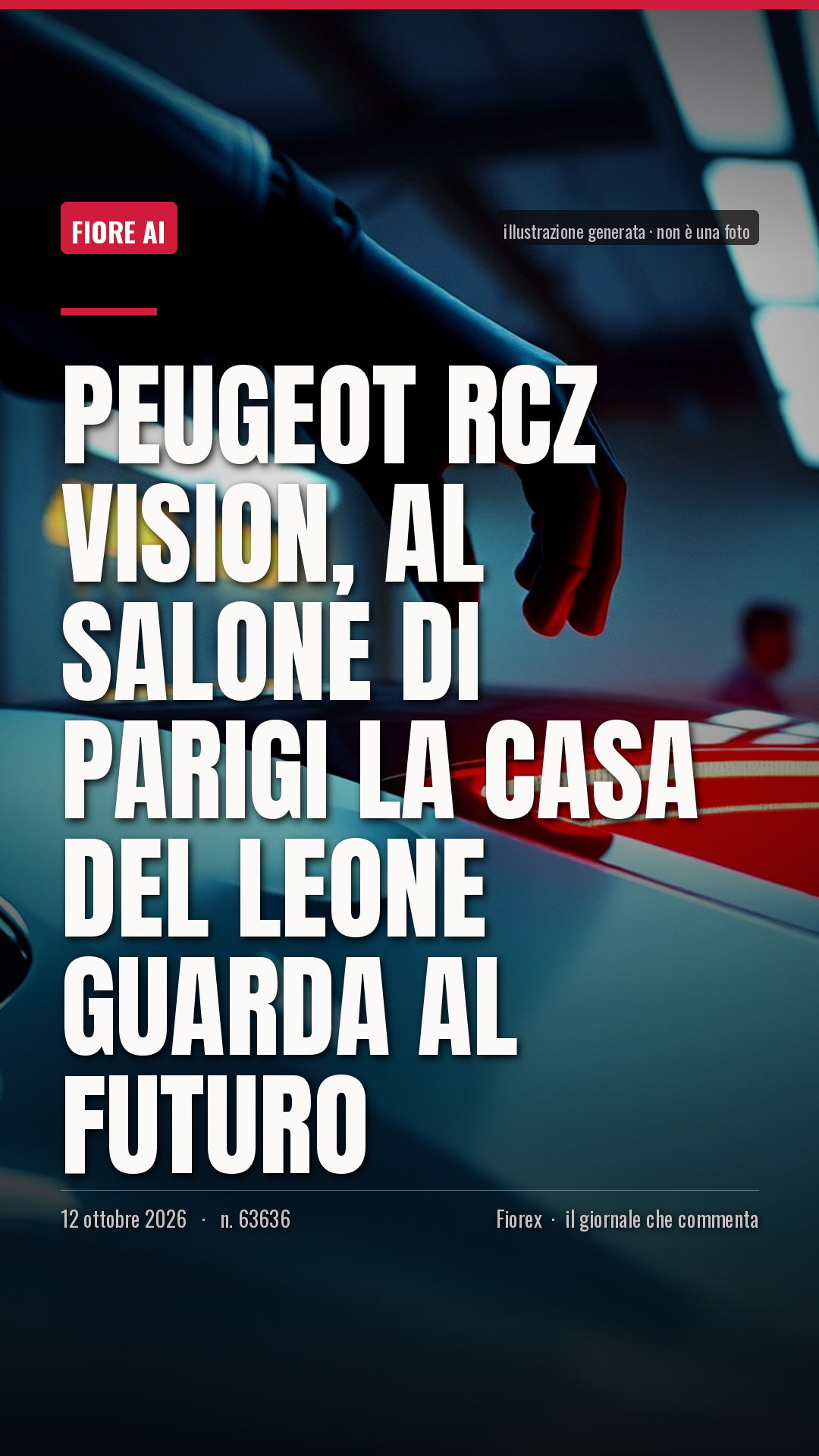 La cartolina verticale del pezzo, per le storie