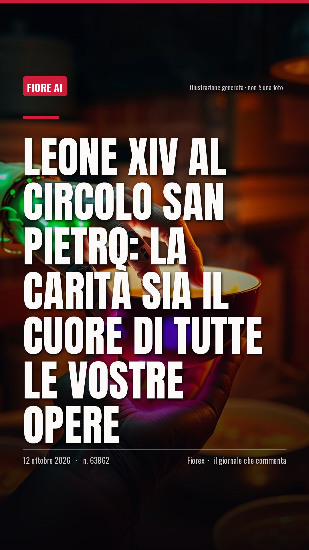 La cartolina verticale del pezzo, per le storie