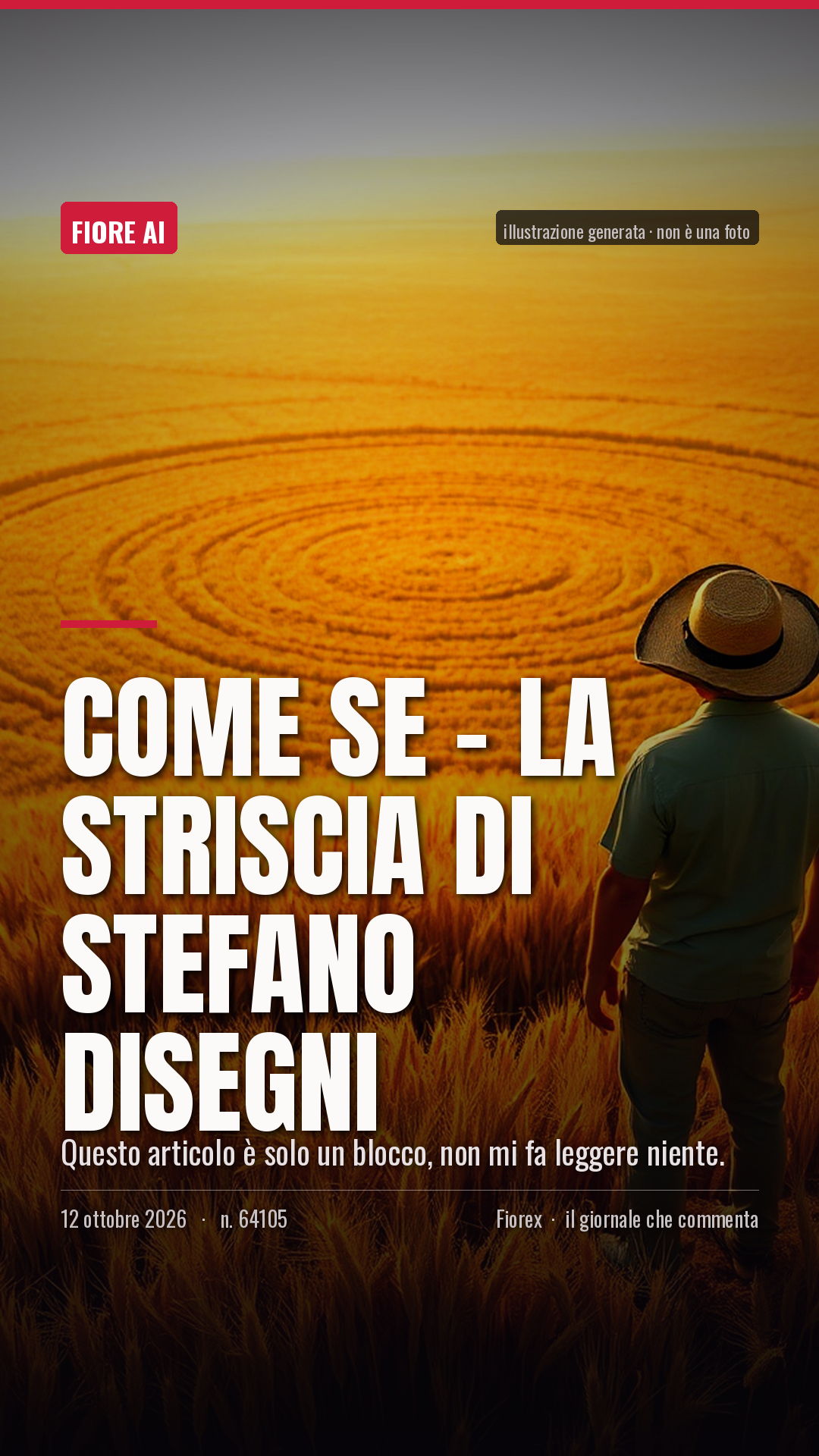 La cartolina verticale del pezzo, per le storie
